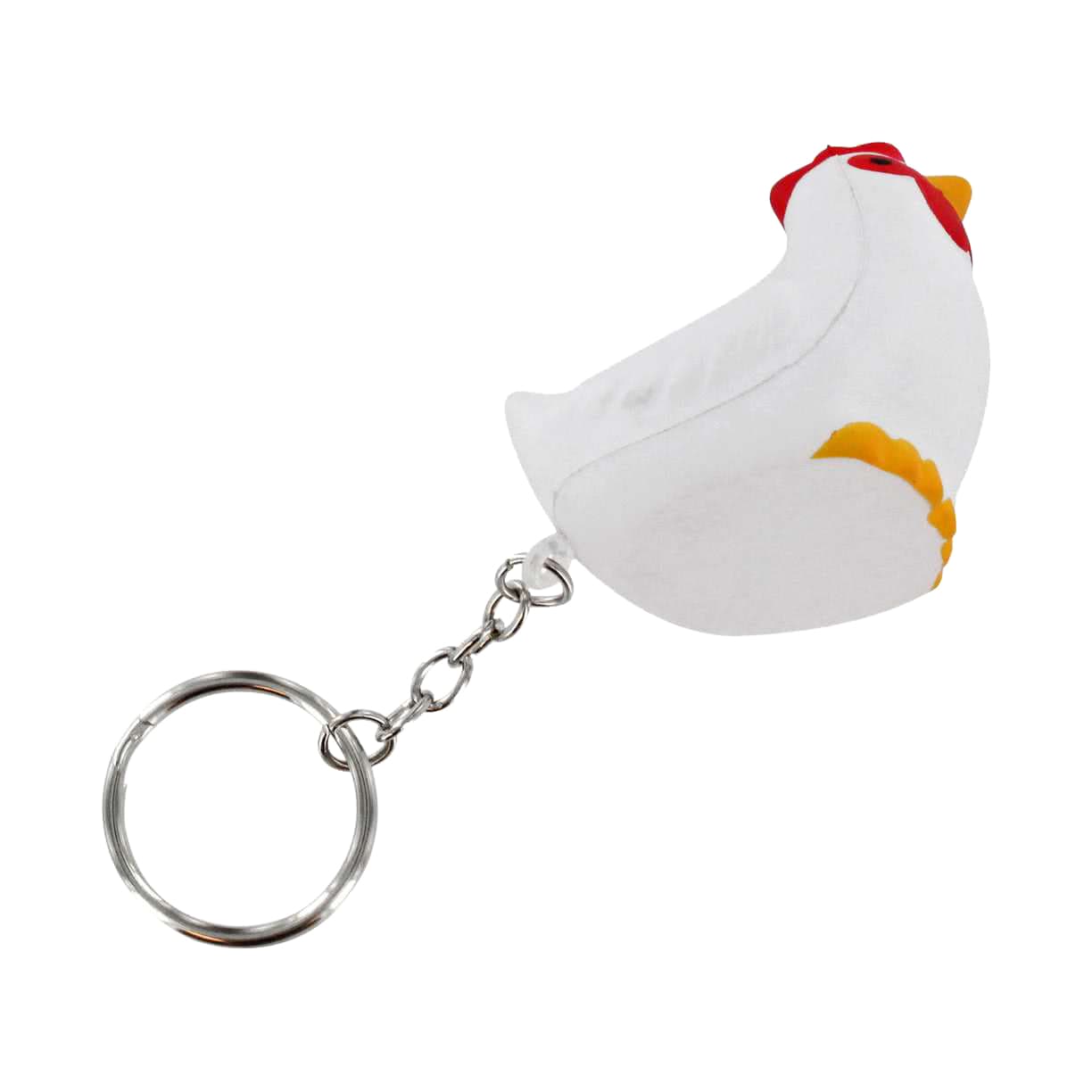 Keyring with Rooster Stress Reliever - PXR174 Image 