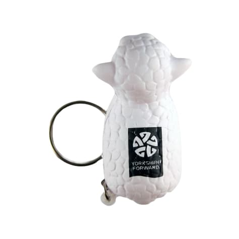 Keyring with Sheep Stress Reliever - PXR175 Image 