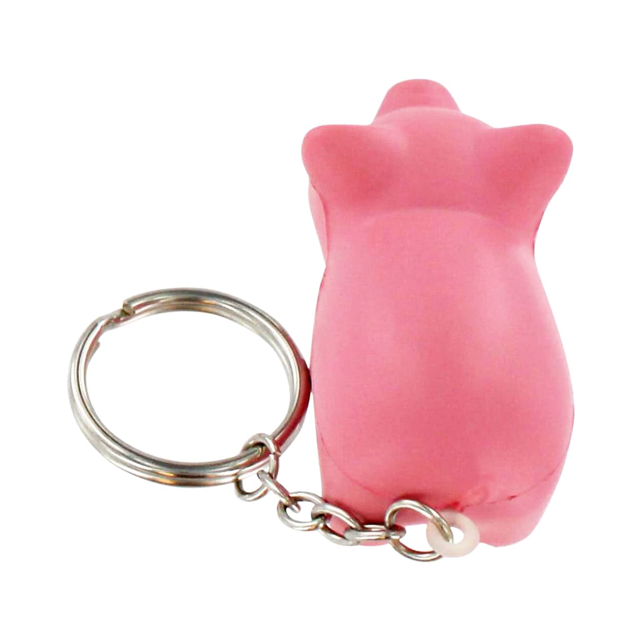 Keyring with Mini Pig Stress Item - PXR176 Image 