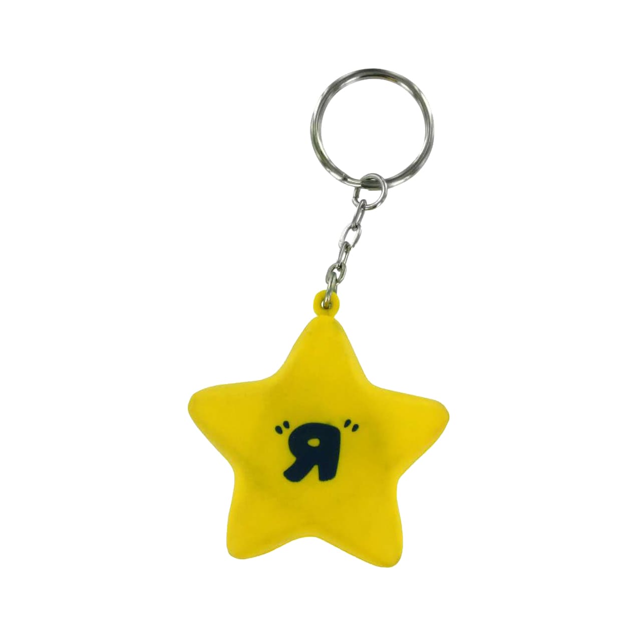 Keyring with Star Stress Reliever - PXR179 Image 