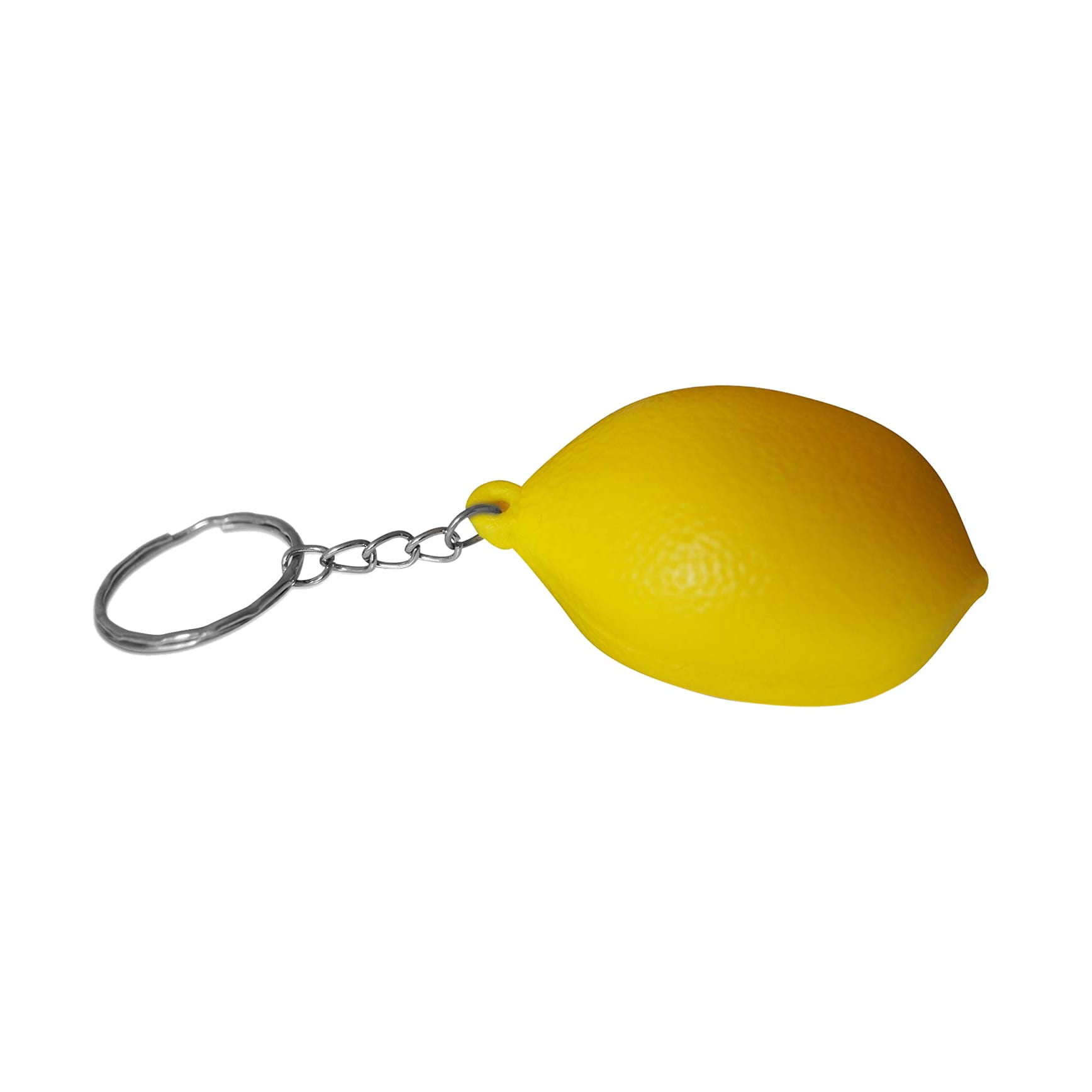 Keyring with Lemon Stress Reliever - PXR183 Image 