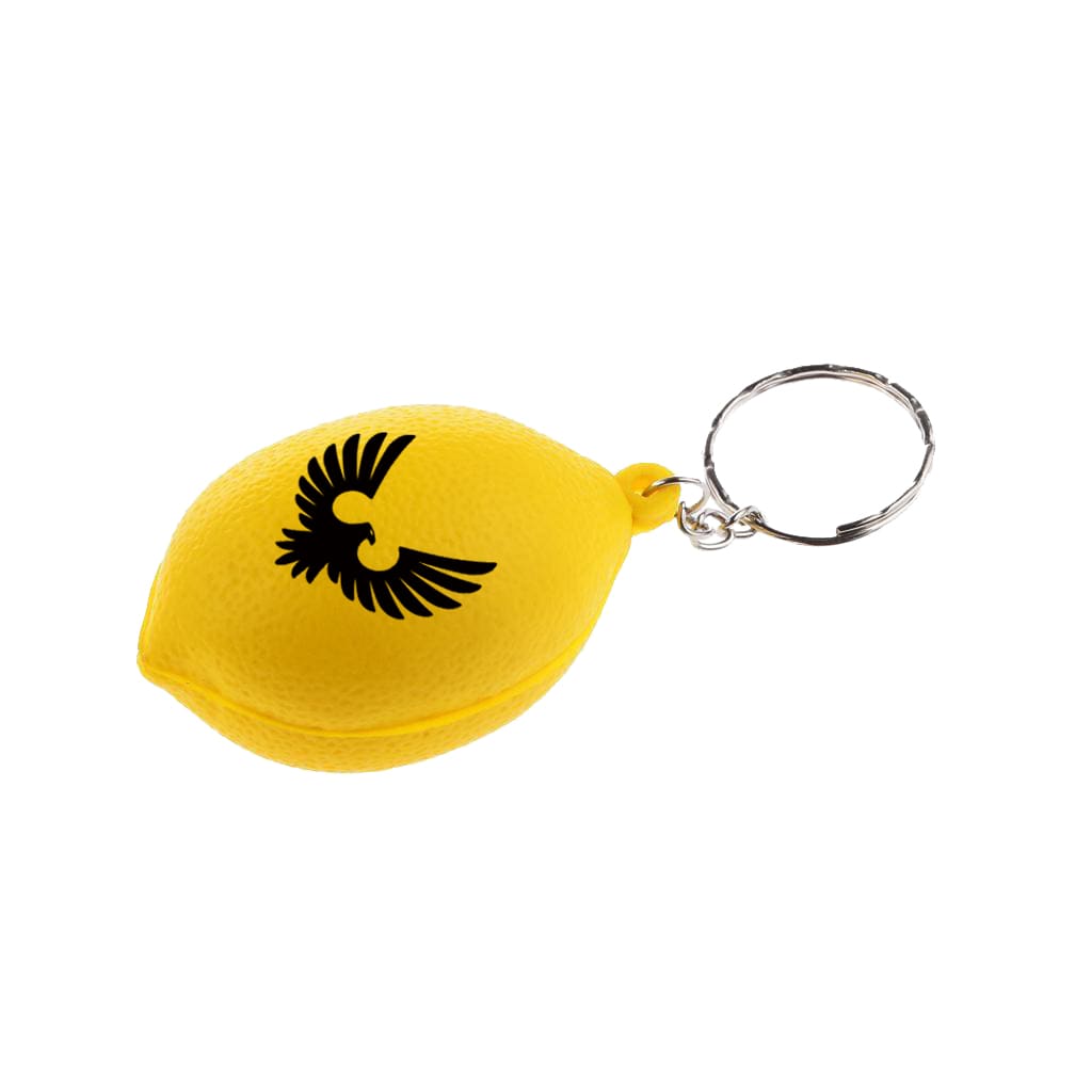 Keyring with Lemon Stress Reliever - PXR183 Image 
