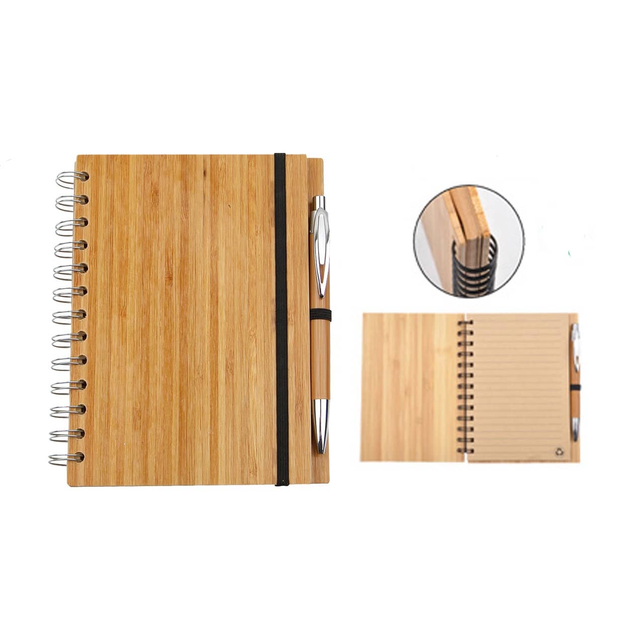Eco Bamboo Notebook - PXS1032 Image 