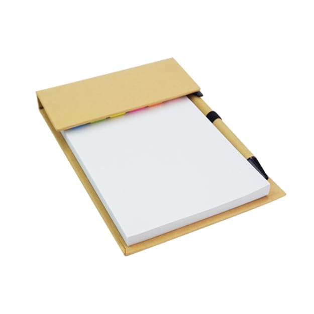 Desk Memo Pad with Pen - PXS1239 Image 