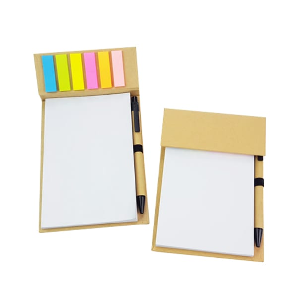 Desk Memo Pad with Pen - PXS1239 Image 