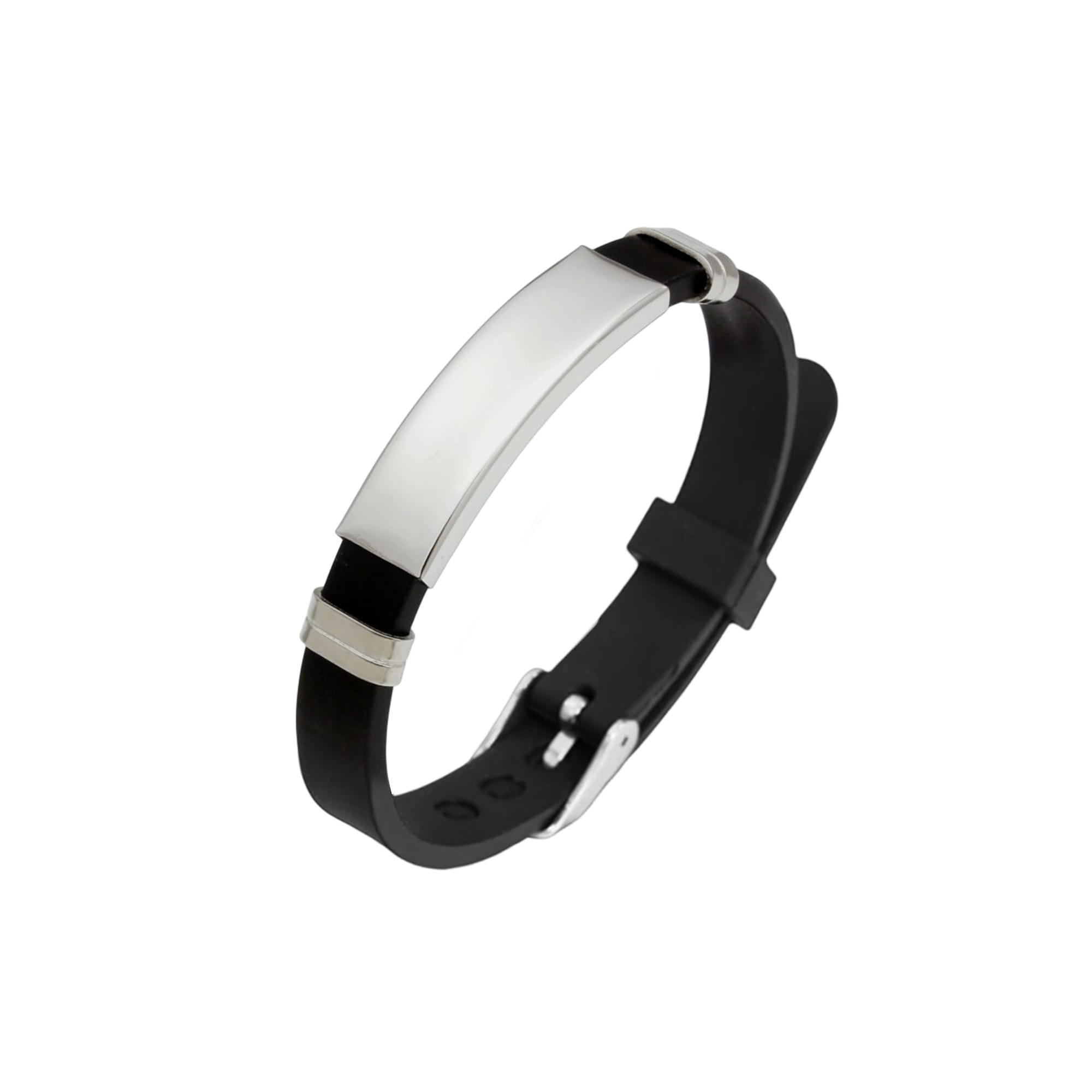 Alternative view of Metal Silica Bracelet