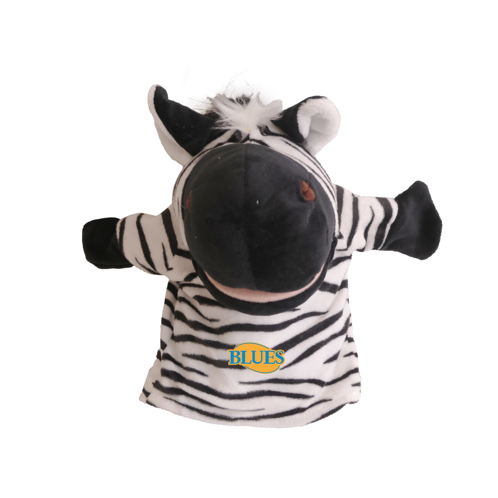 Alternative view of Zebra Hand Puppet