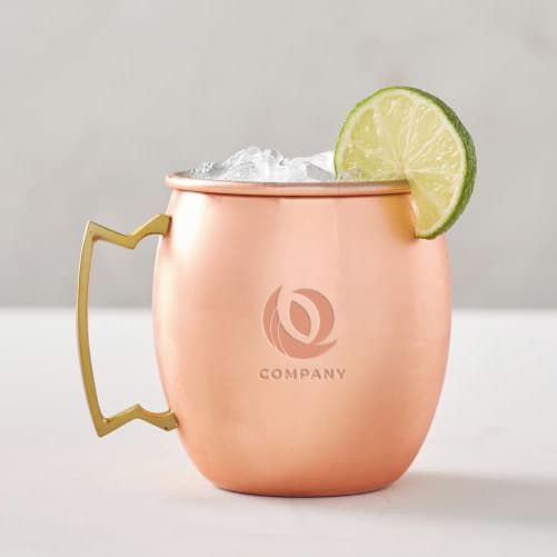 Classic Moscow Mule Copper Mug - PXD298 Image 