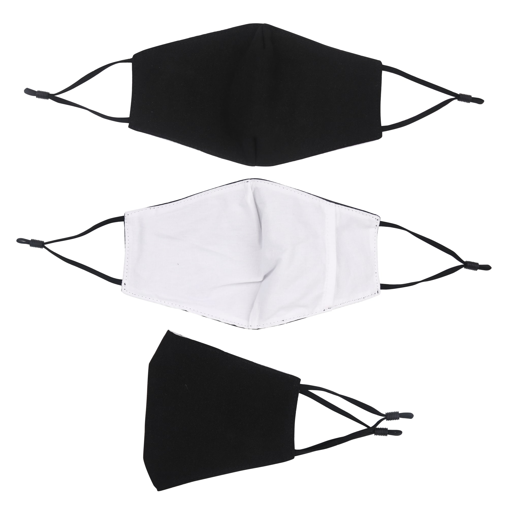 2-Ply Polyester Custom Reusable Face Mask With Filter - PCA050 Image 