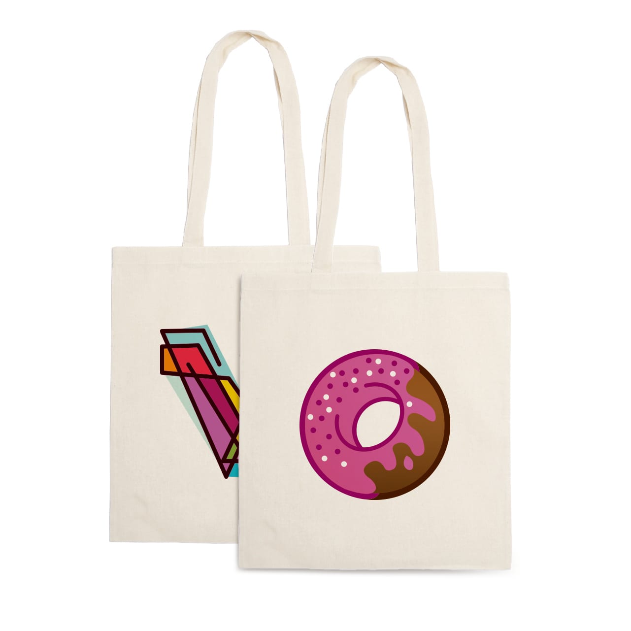 140gsm Long Handle Calico Bag - PCBC010 Image 