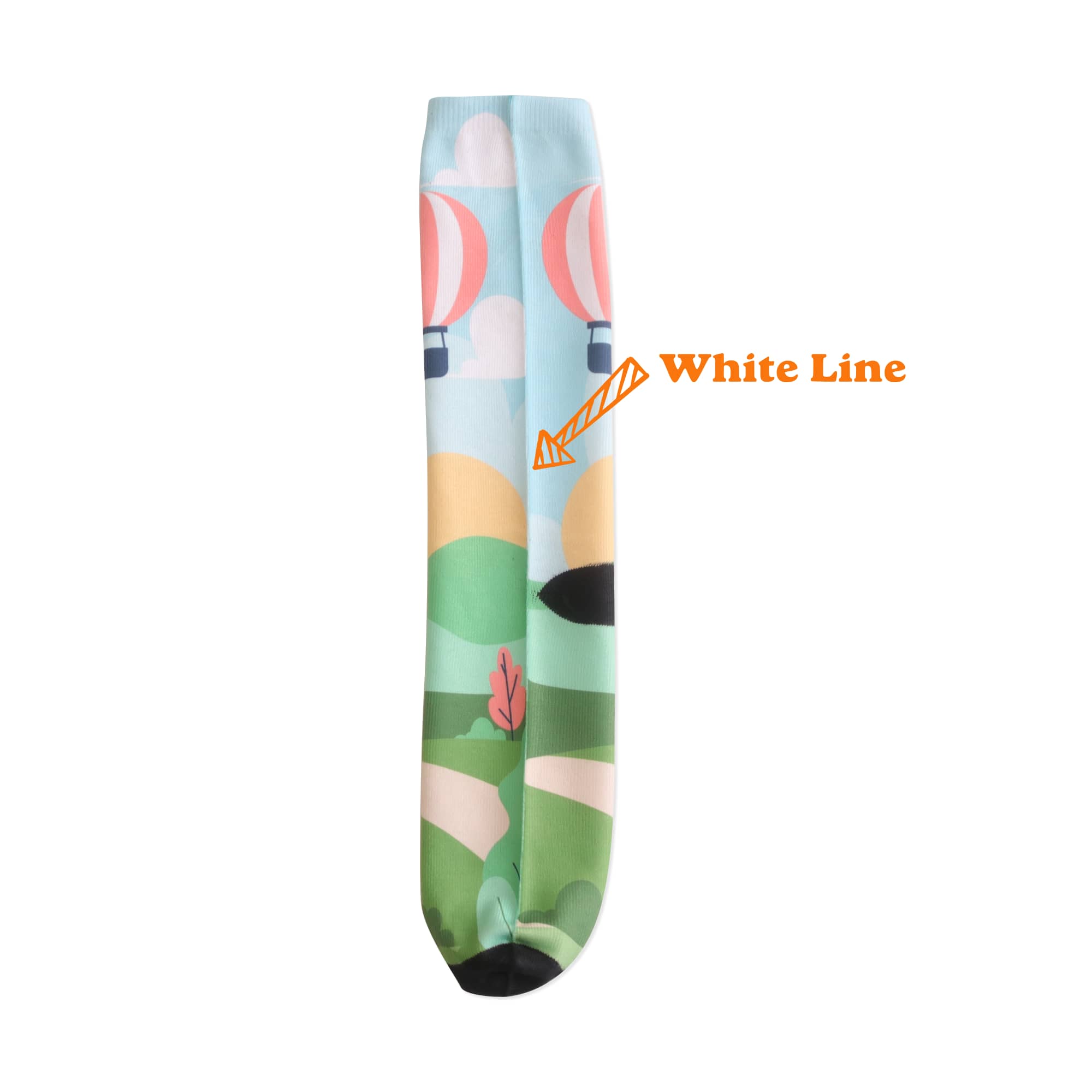 Crew Sublimation Socks - PCH216 Image