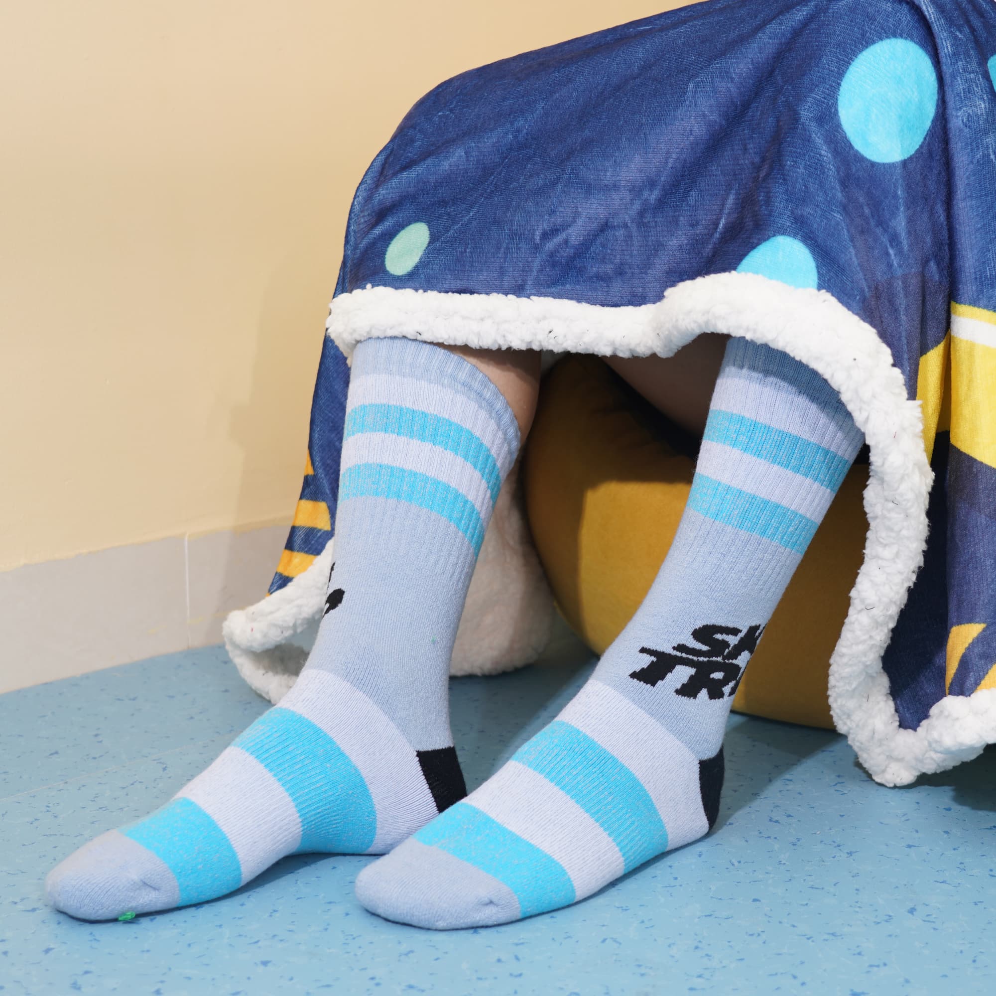 Crew Custom Pattern Merino Wool Socks - PCH579 Image