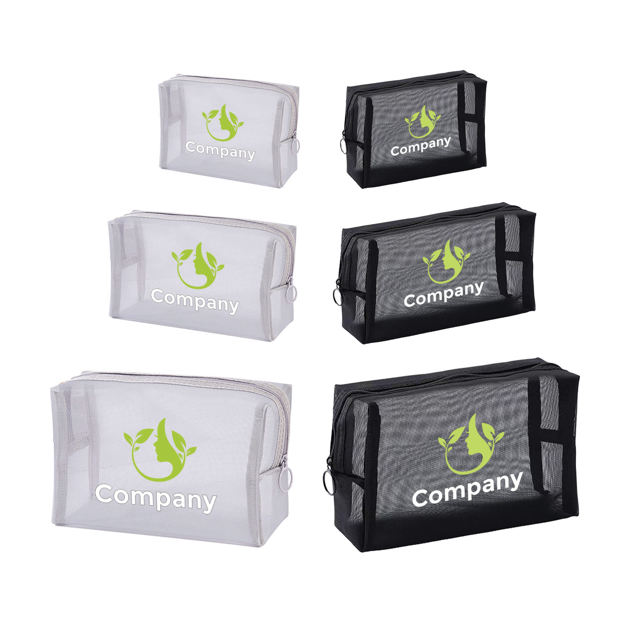 Nylon Mesh Cosmetic Bag