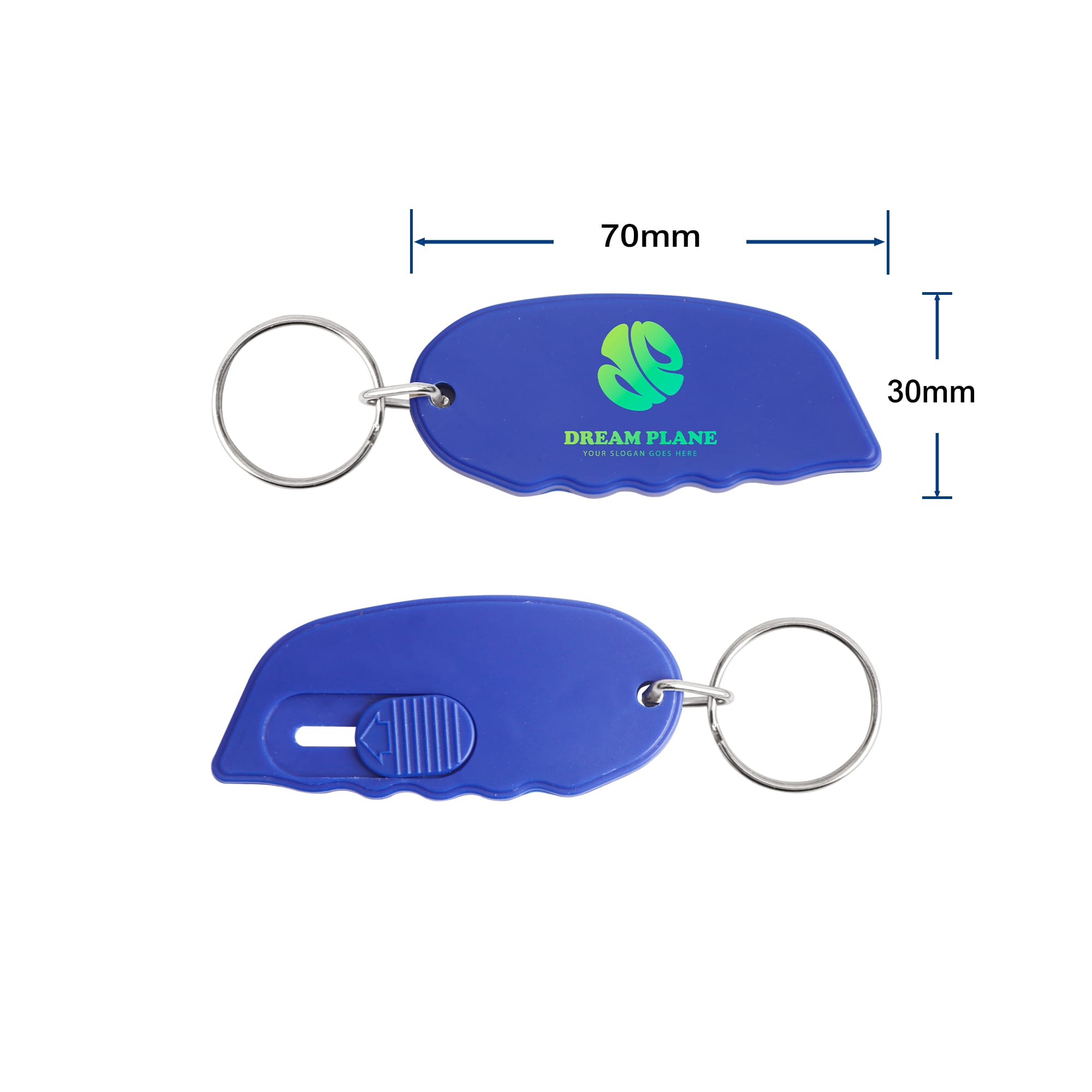Alternative view of Mini Cutter Keyring