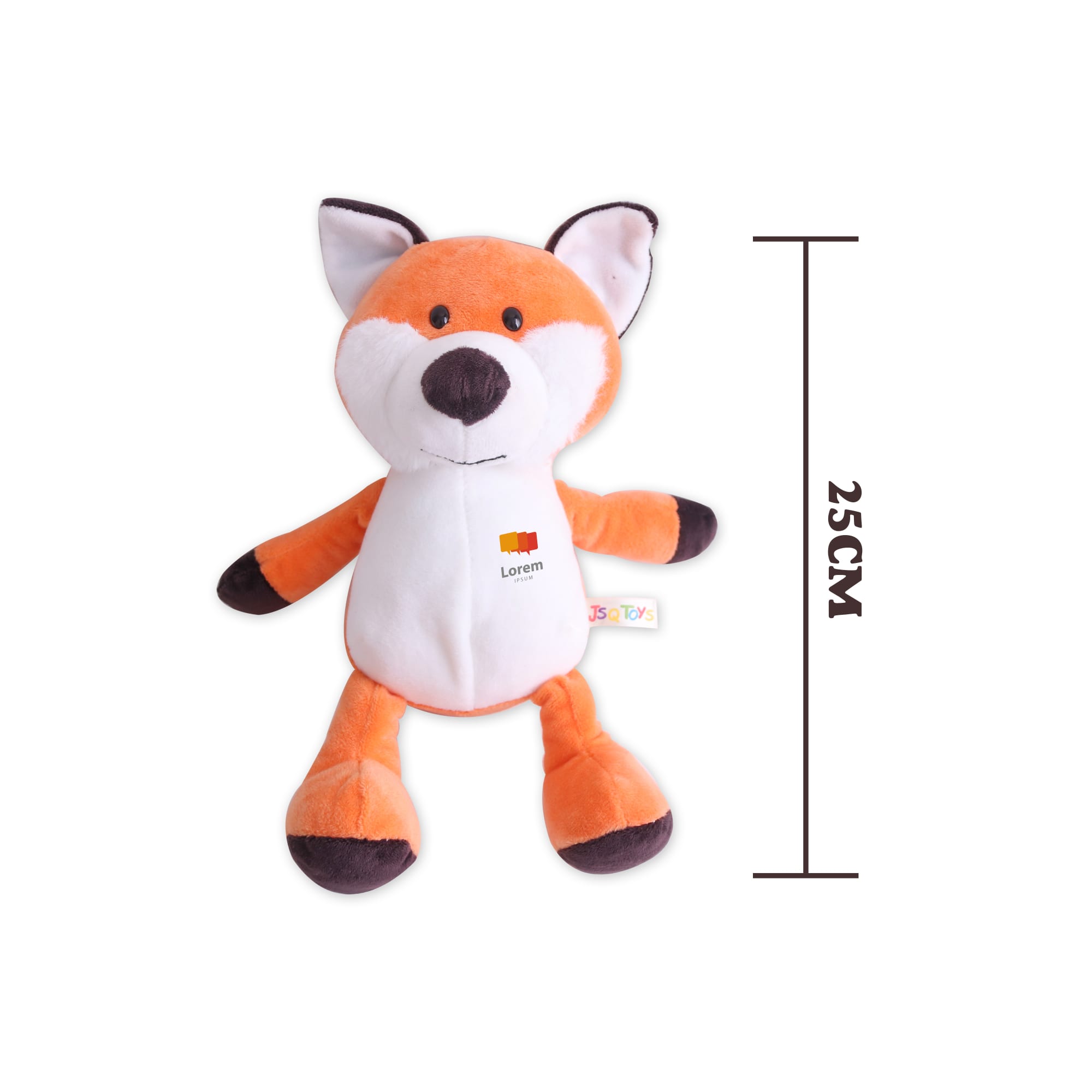 Fox Plush Toy - PCPT060 Image 
