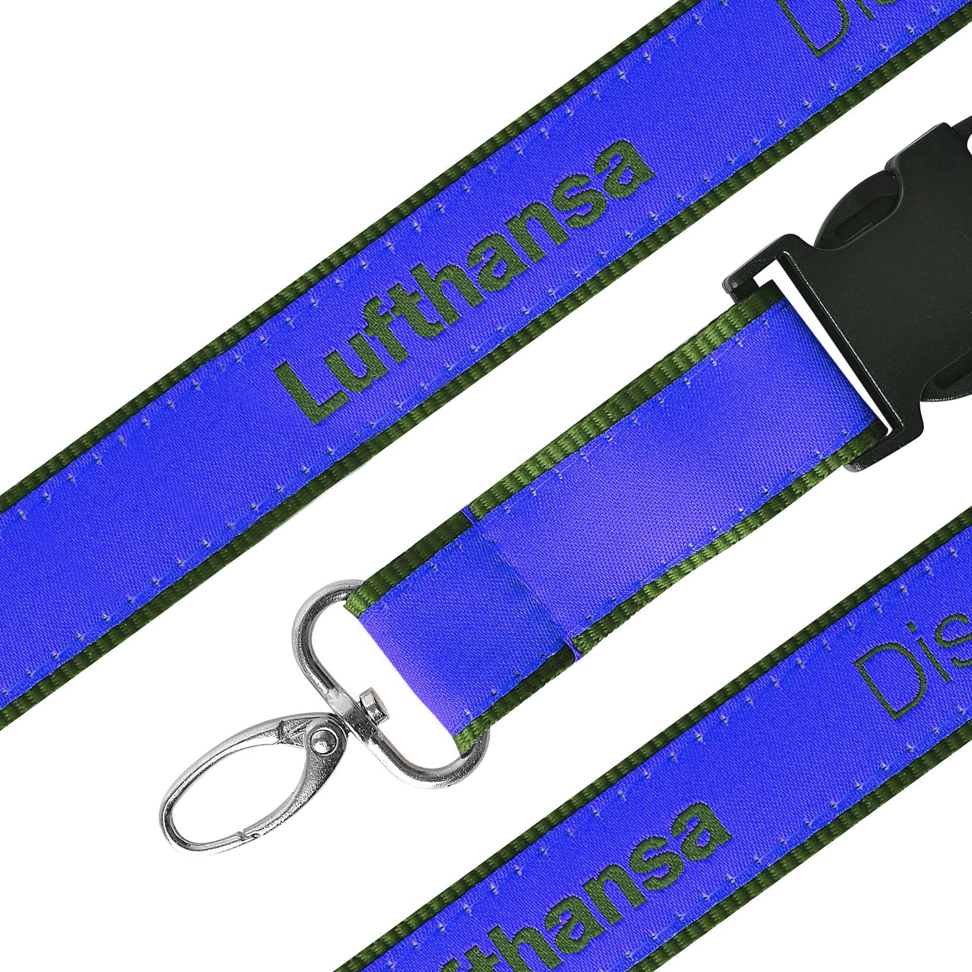 Detailed Woven Lanyard