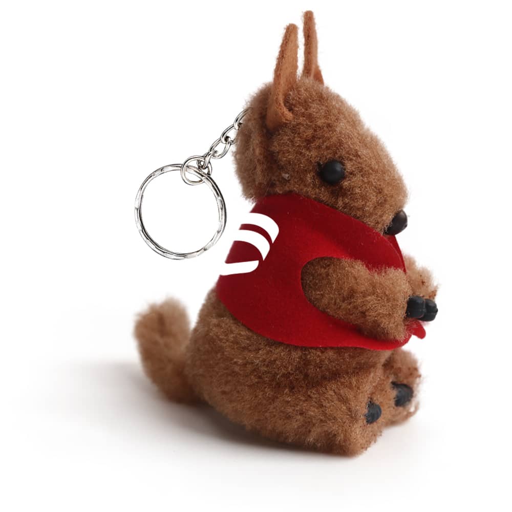 Alternative view of Kangaroo Clip on Stuffed Plush Toy