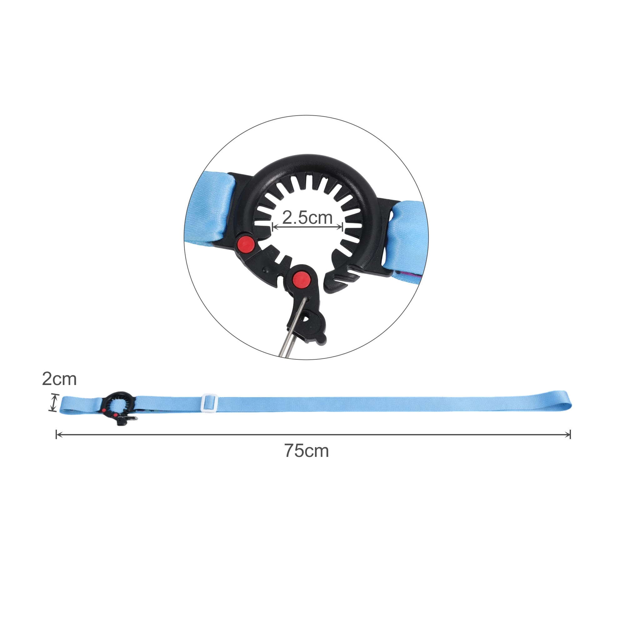 Alternative view of Water Bottle Lanyard