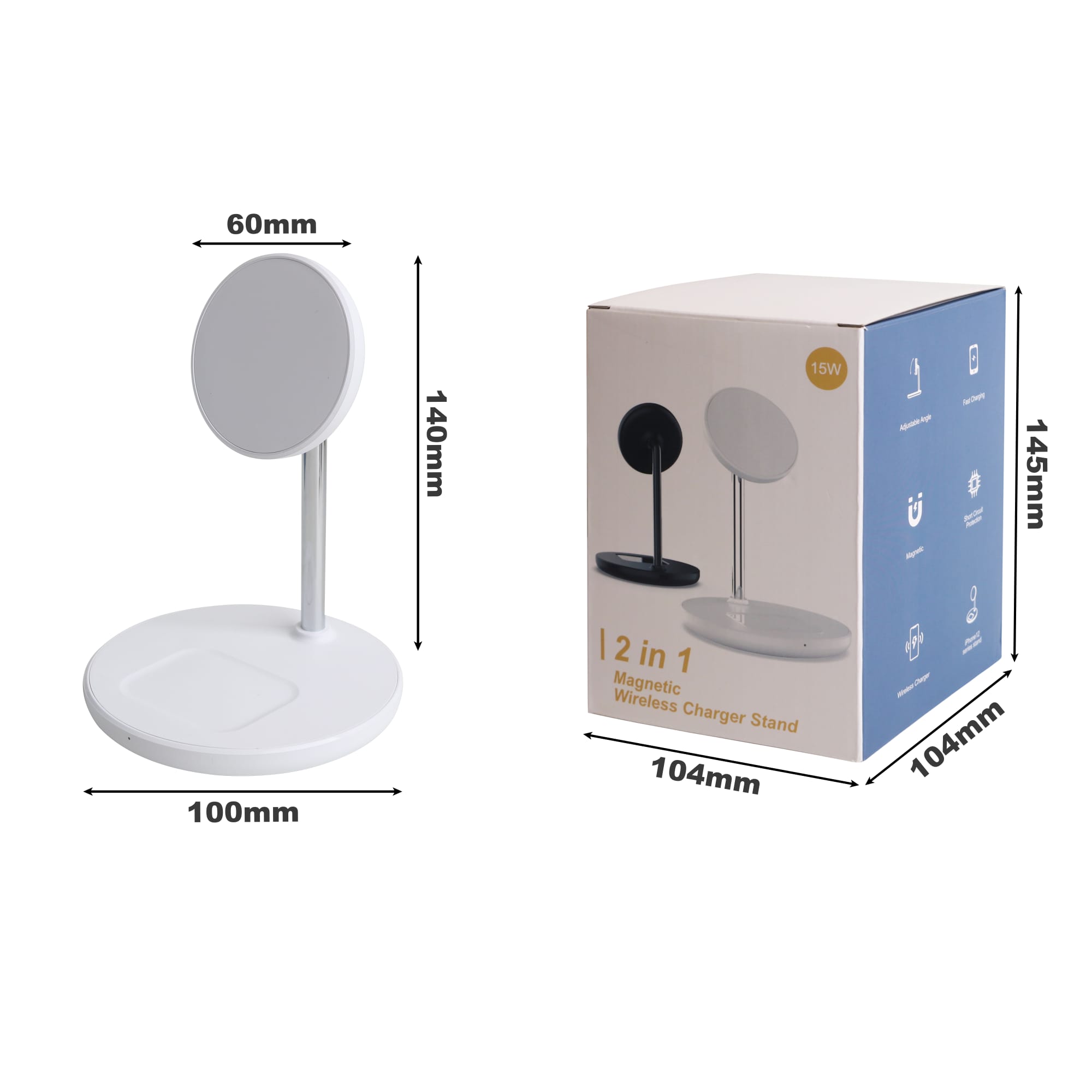 Magsafe 2-In-1 Wireless Charger - PCT278 Image 