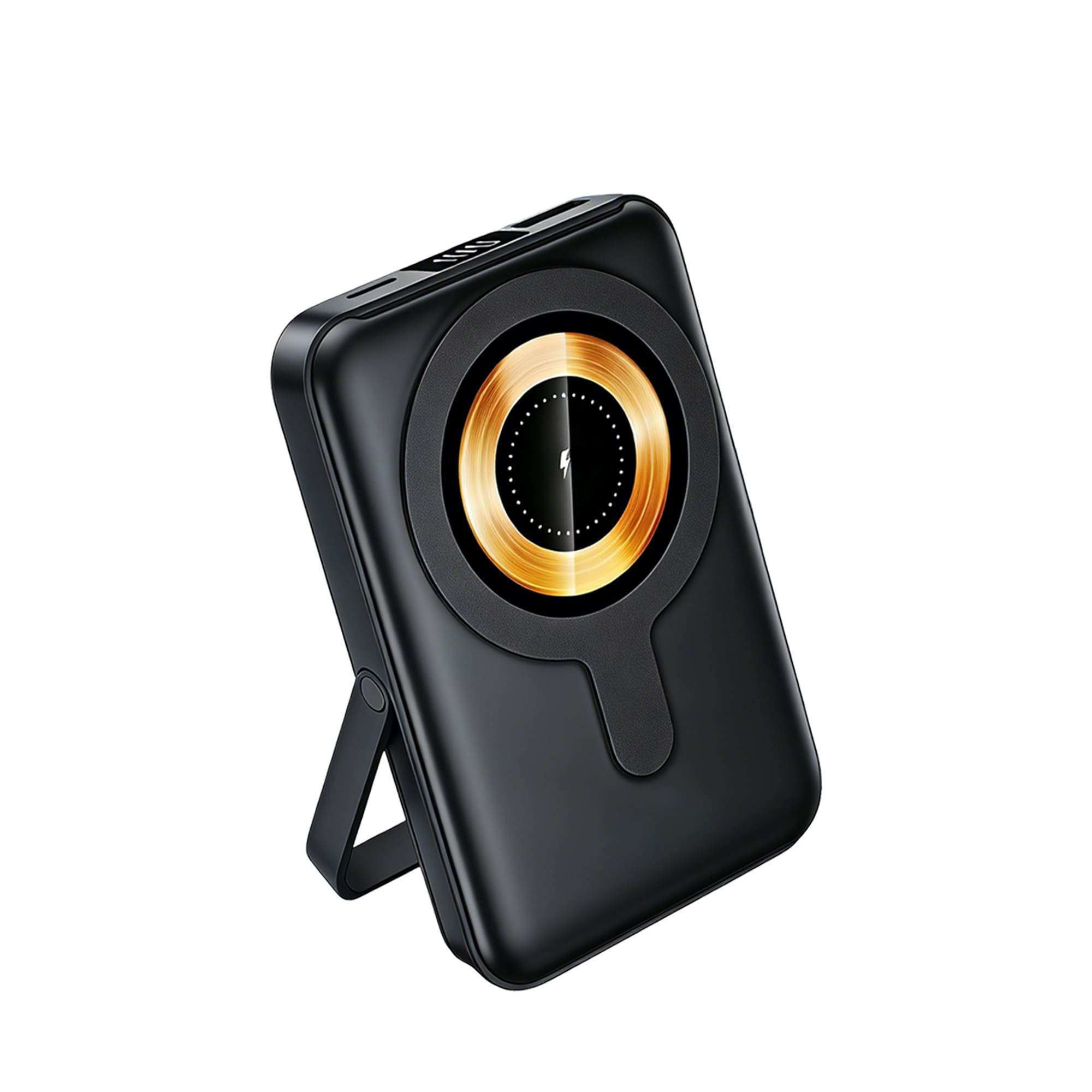 Alternative view of 10000mAh Magnetic Wireless  Power Bank with Phone Stand