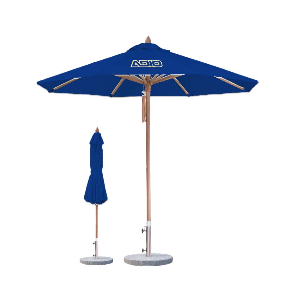 2.5x2.5m Wind-resistant Octagon Stock Colour Outdoor Umbrella