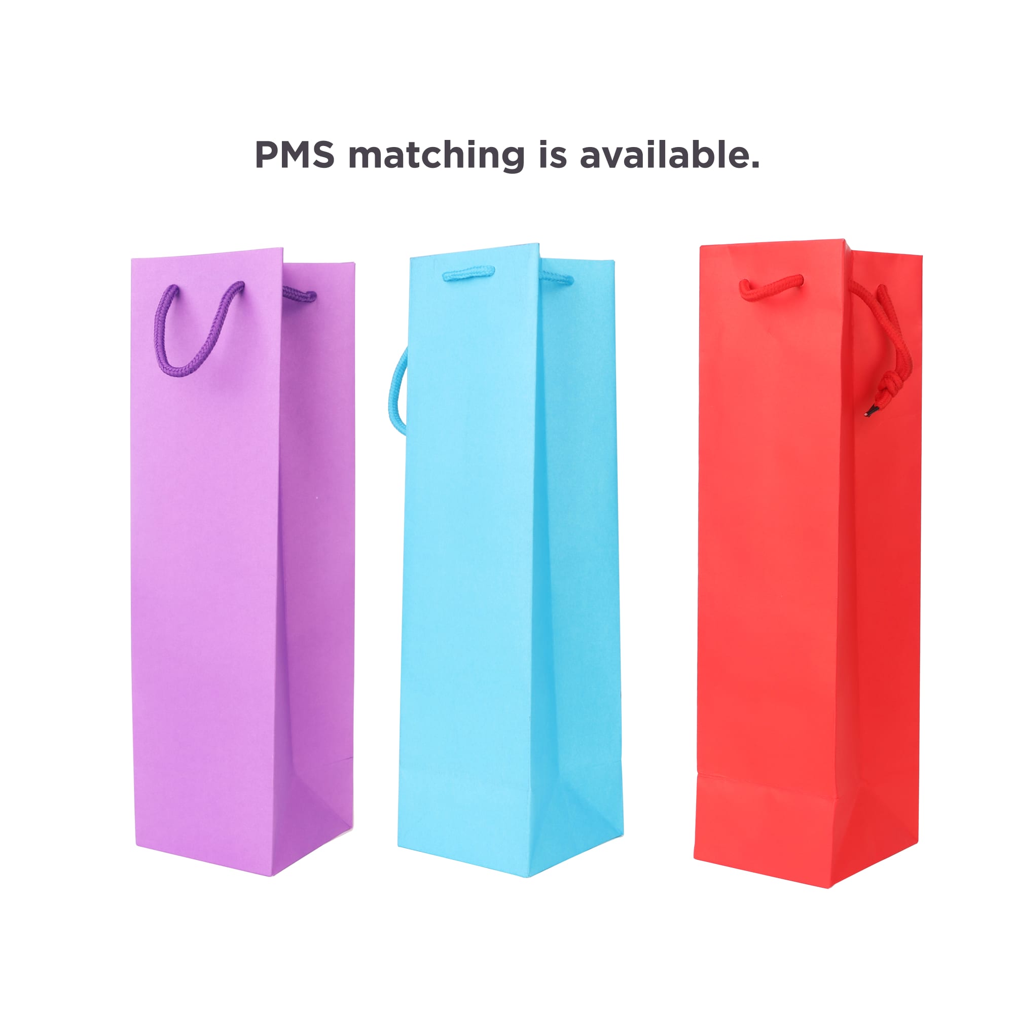 Wine Bottle Paper Bag(100x360x100mm) - PCPB060 Image 