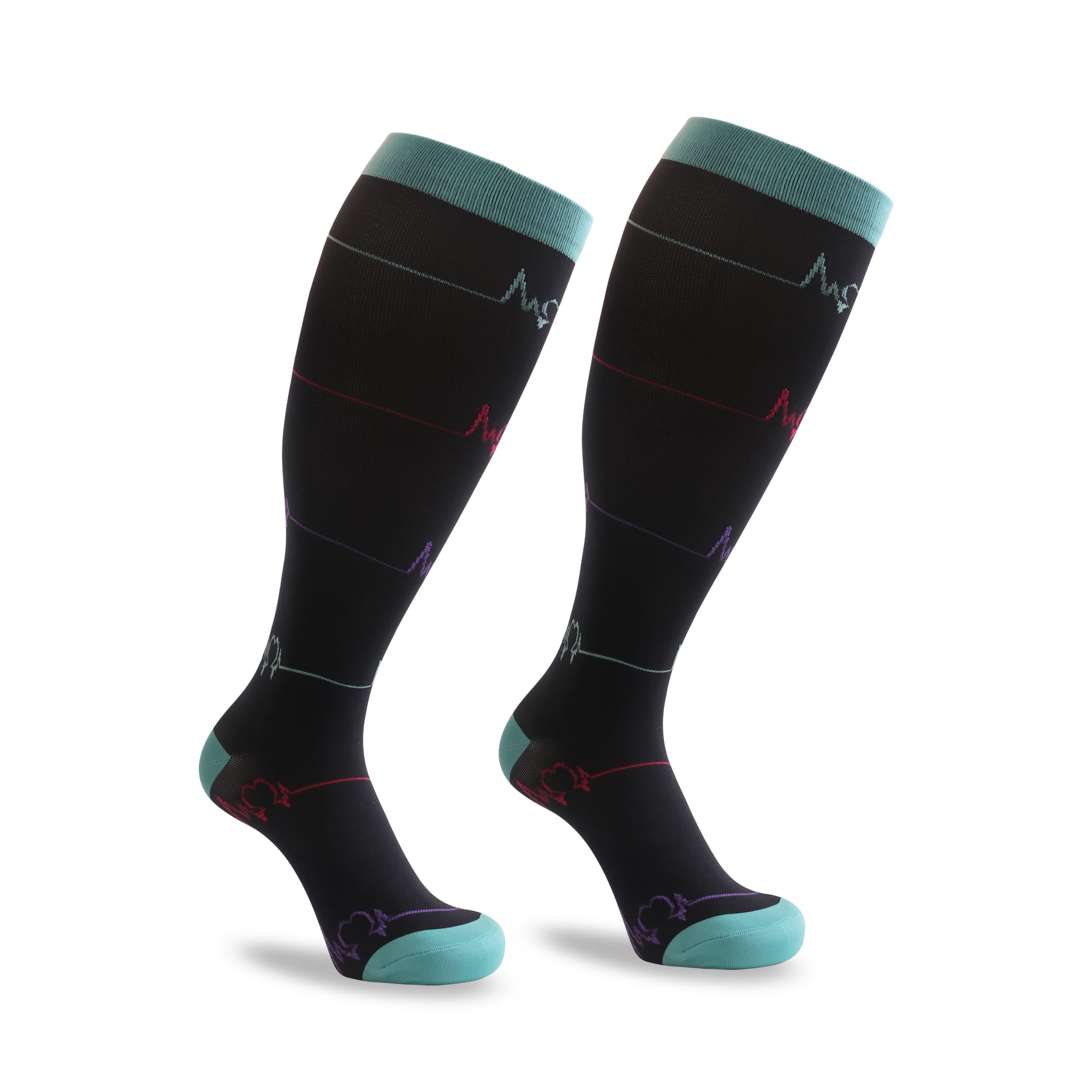 Alternative view of Plus Size Compression Socks