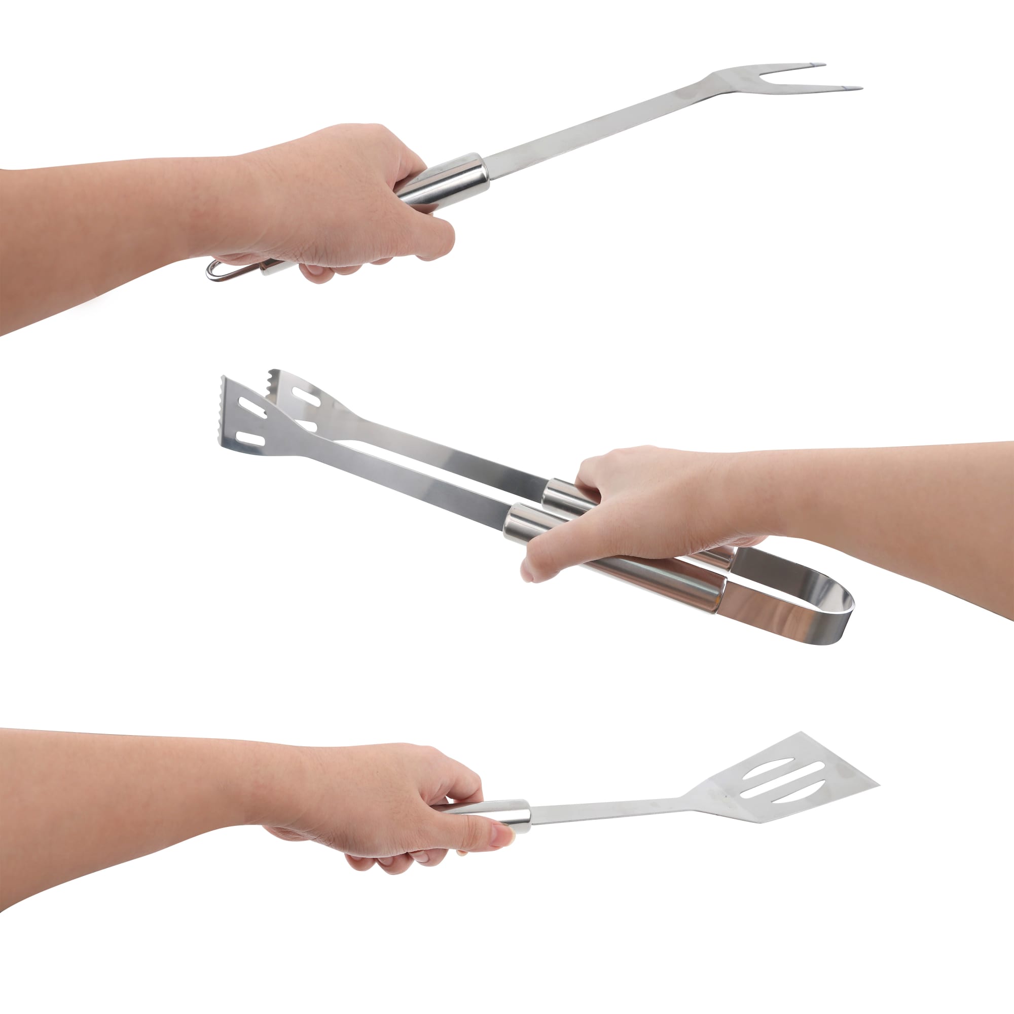 3 Pieces Barbecue Tools With Pouch - PCH375 Image