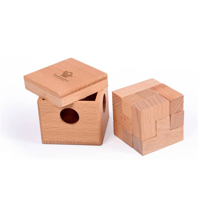 7pcs Wooden Boxed Cube Toy - PCH520 Image