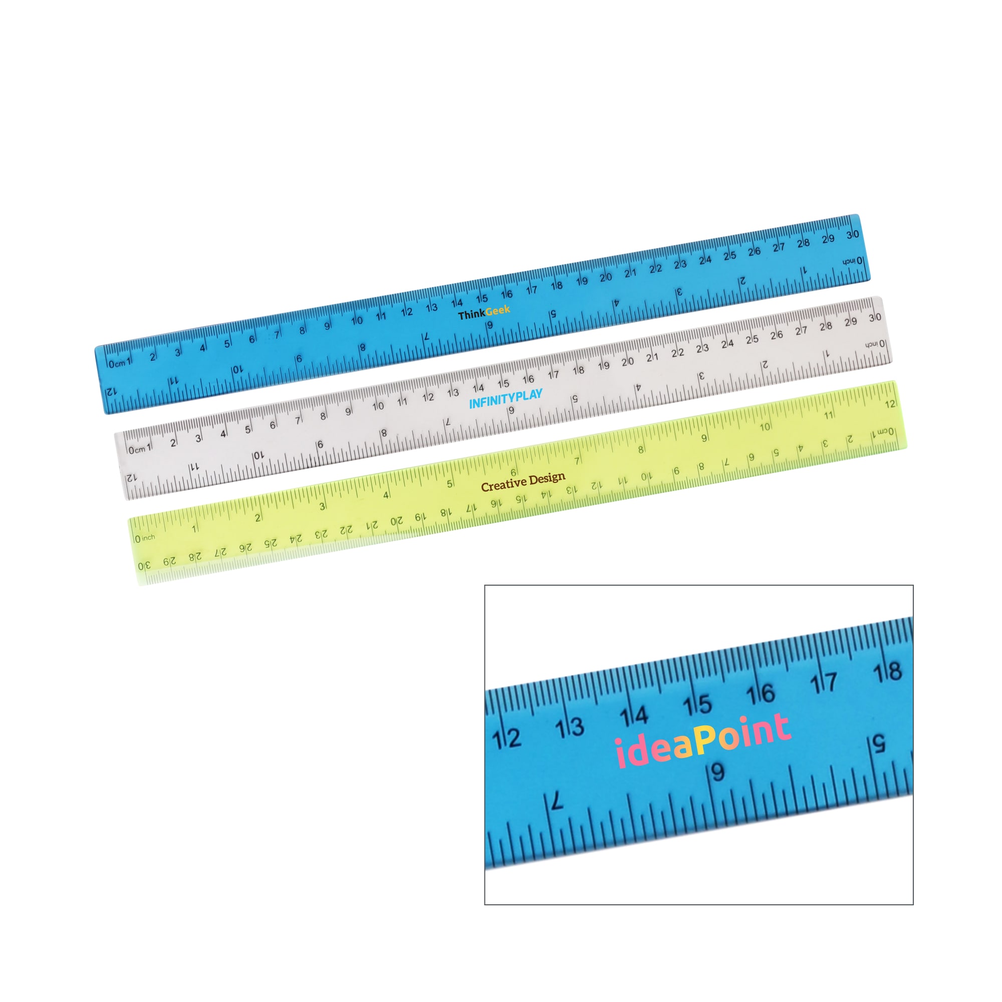 Dual Scale 30CM Ruler