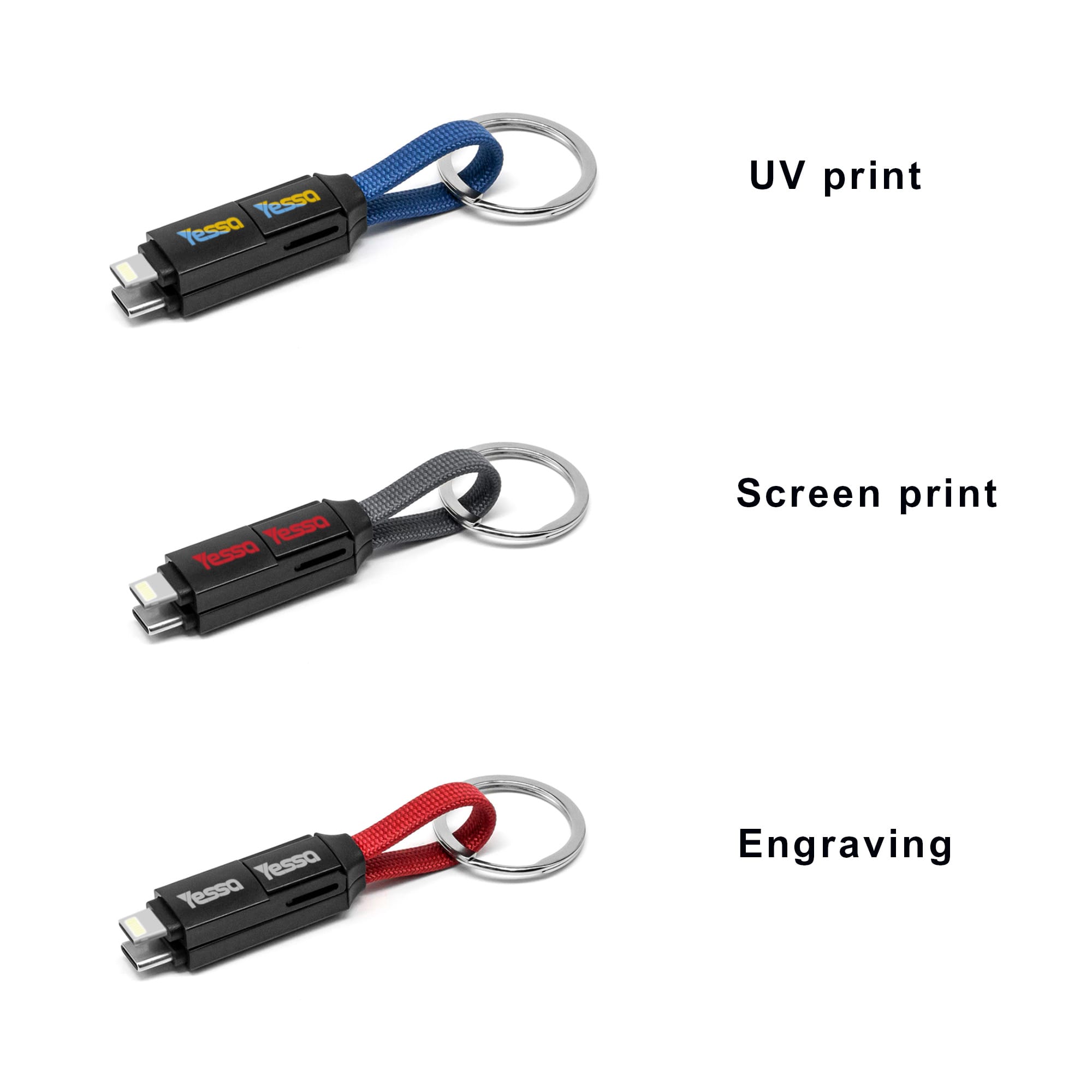 60W 3-In-1 ABS Charging Cable - Image 12