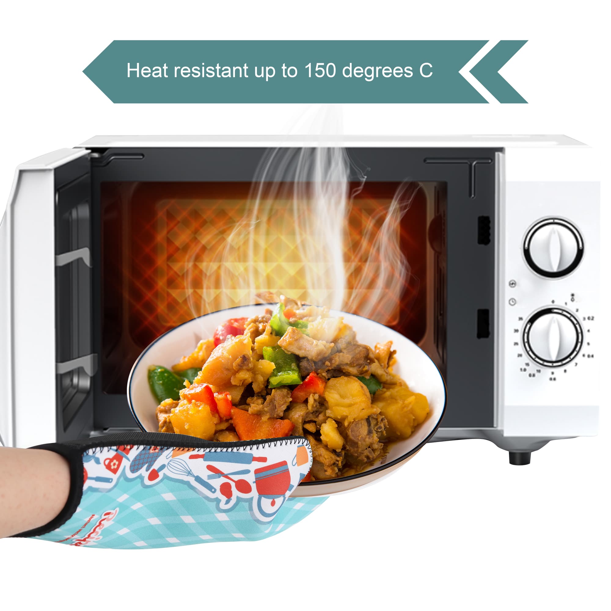 Neoprene Oven Mitt