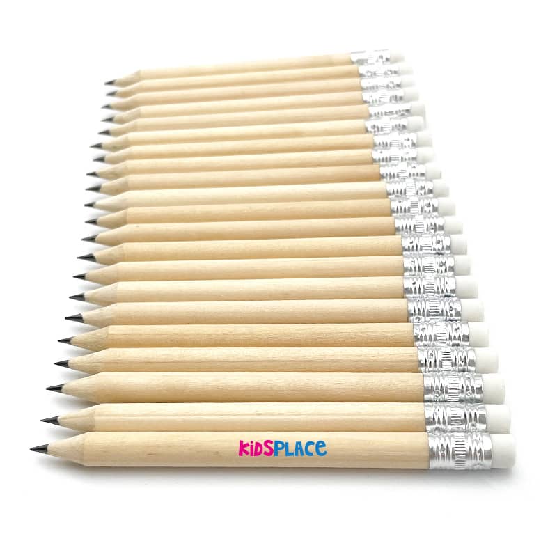 Alternative view of Short Pencil - with Eraser