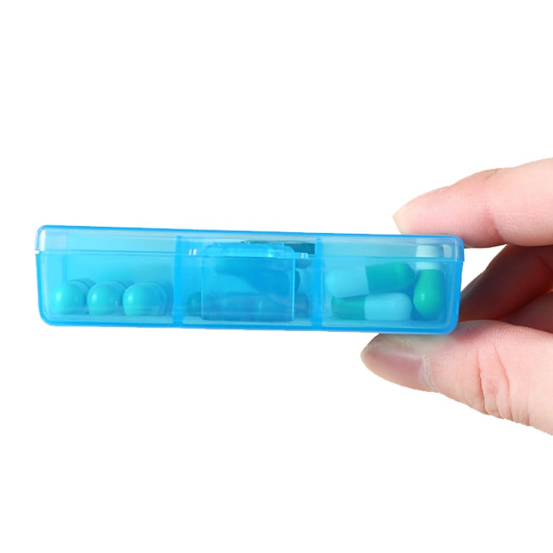 Square Six Compartment Pill Box - PCH618 Image 