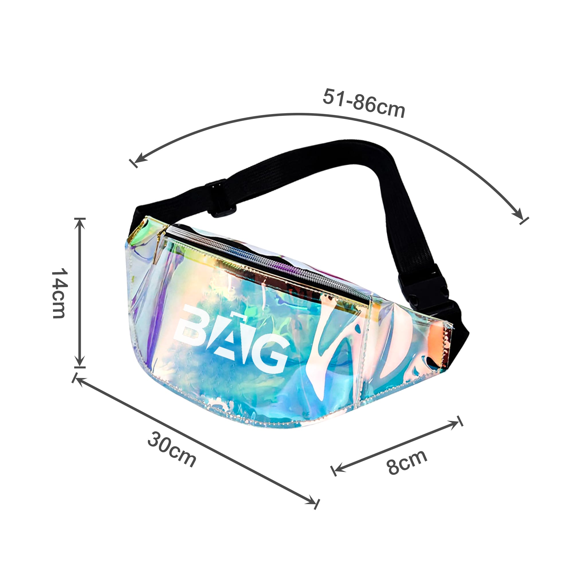 Alternative view of Laser Waist Bum Bag