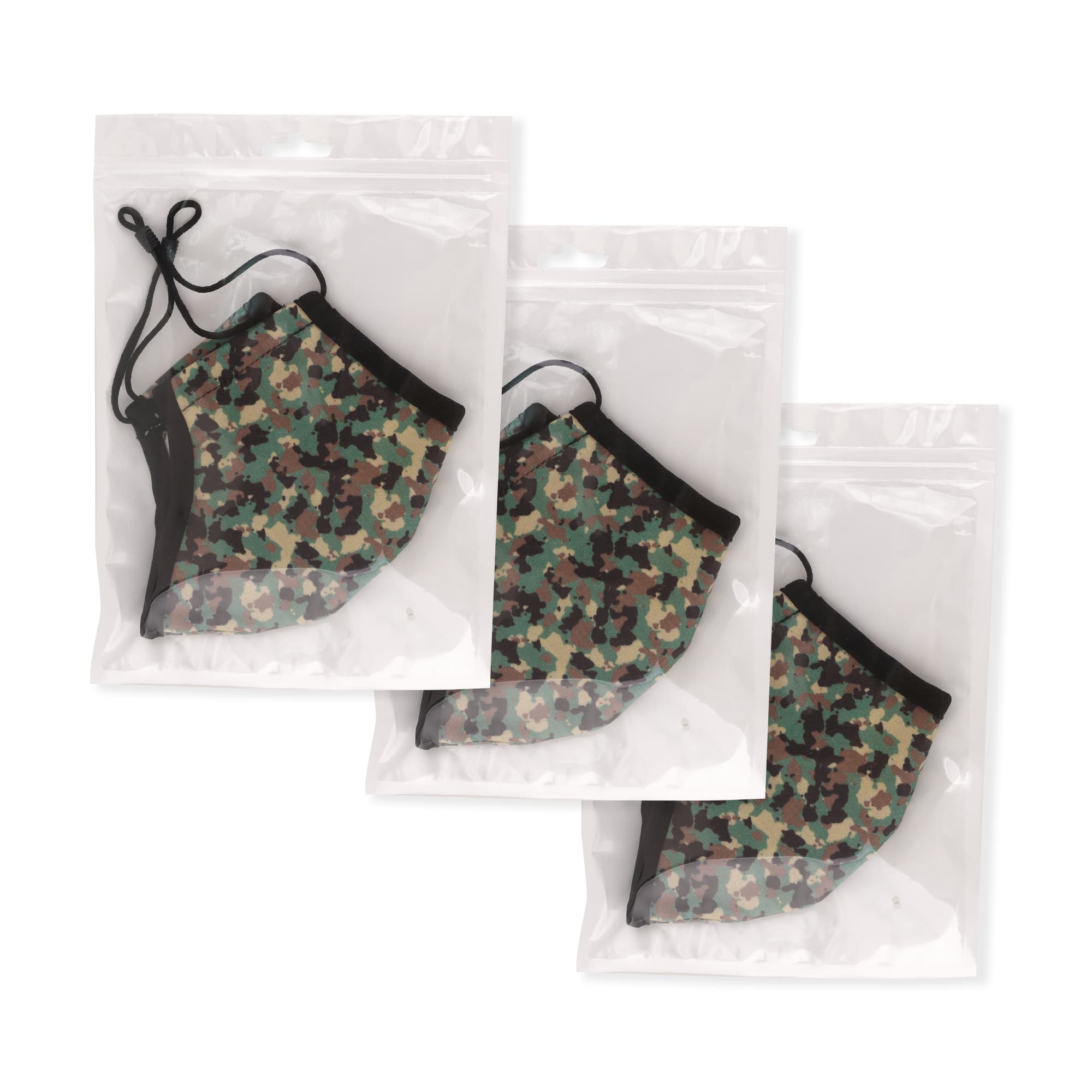 2-Ply Cotton Camouflage Reusable Face Mask - PCA061 Image 
