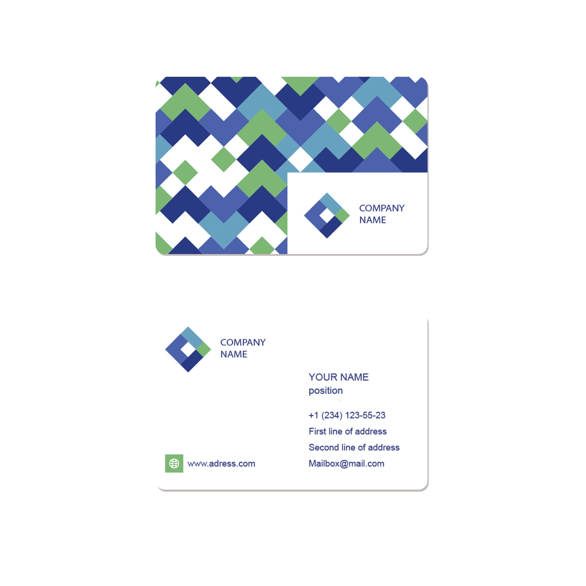 Alternative view of NFC PVC Business Card