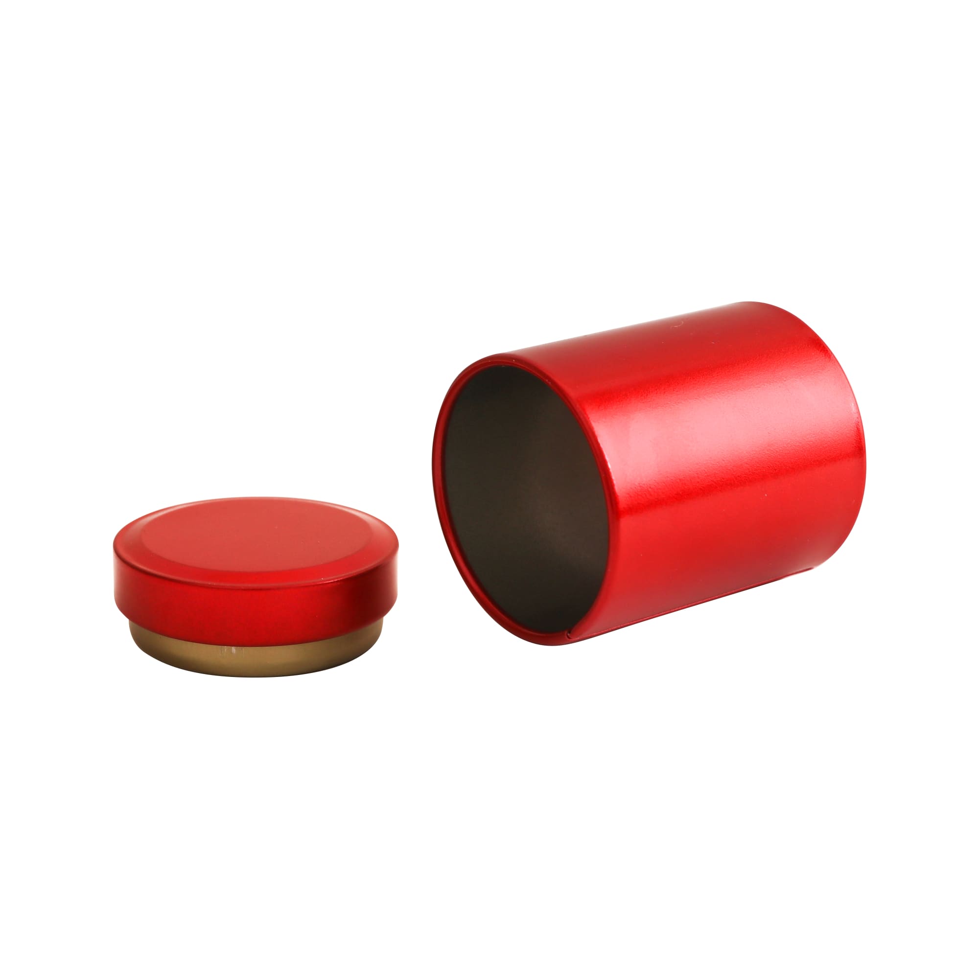 Small Metal Cylinder Tin Canisters (45 x 65mm)