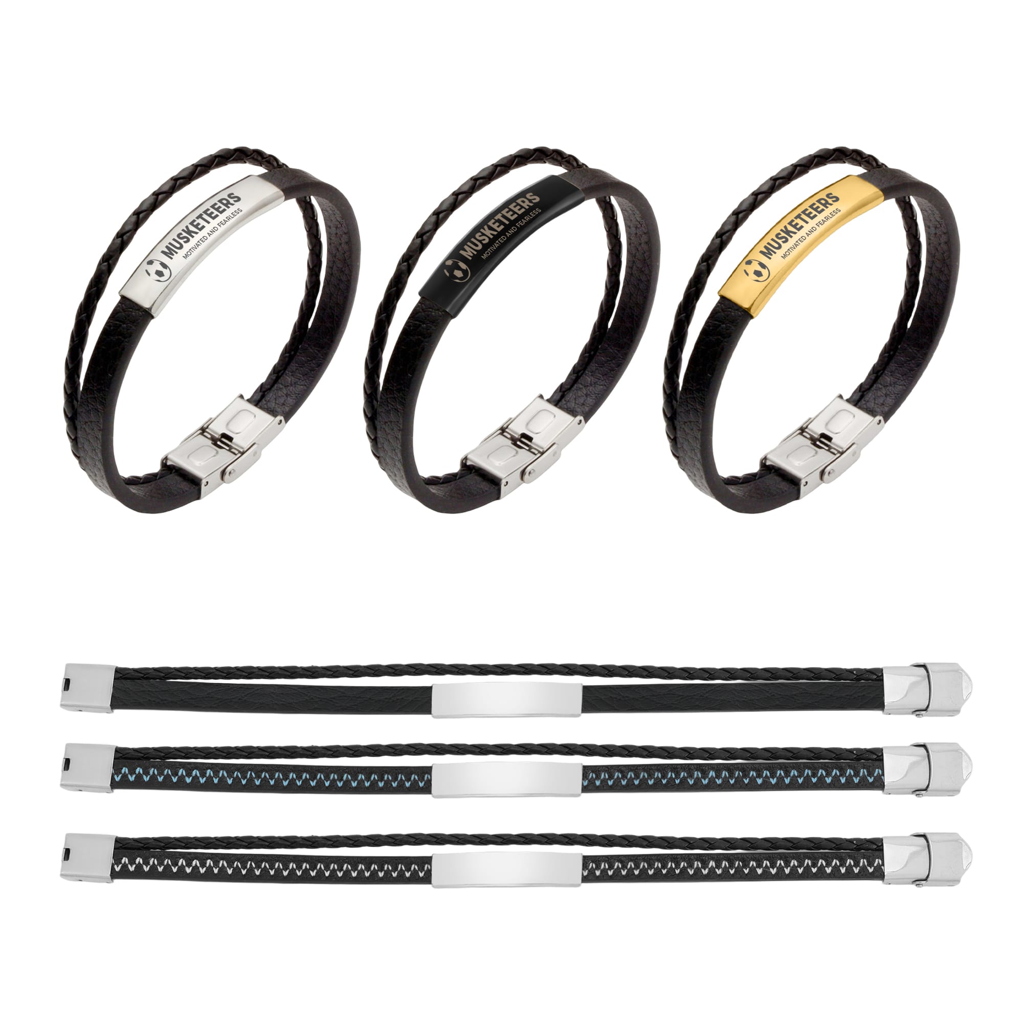 Double-layer Leather Bracelet