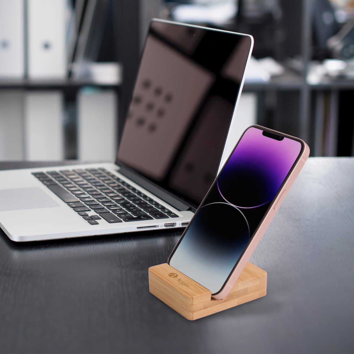 Bamboo Phone Holder - PCT324 Image 