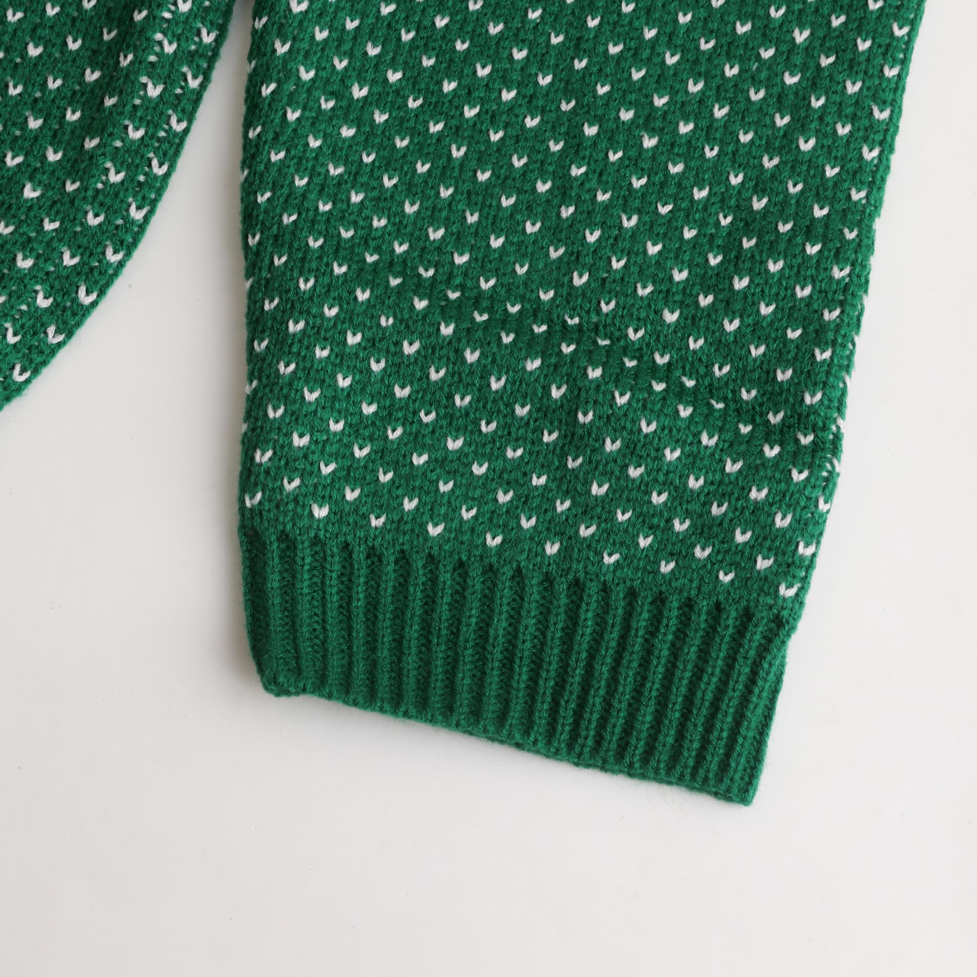 Unisex Acrylic 2 Colours Jacquard Christmas Jumper - PCC520 Image