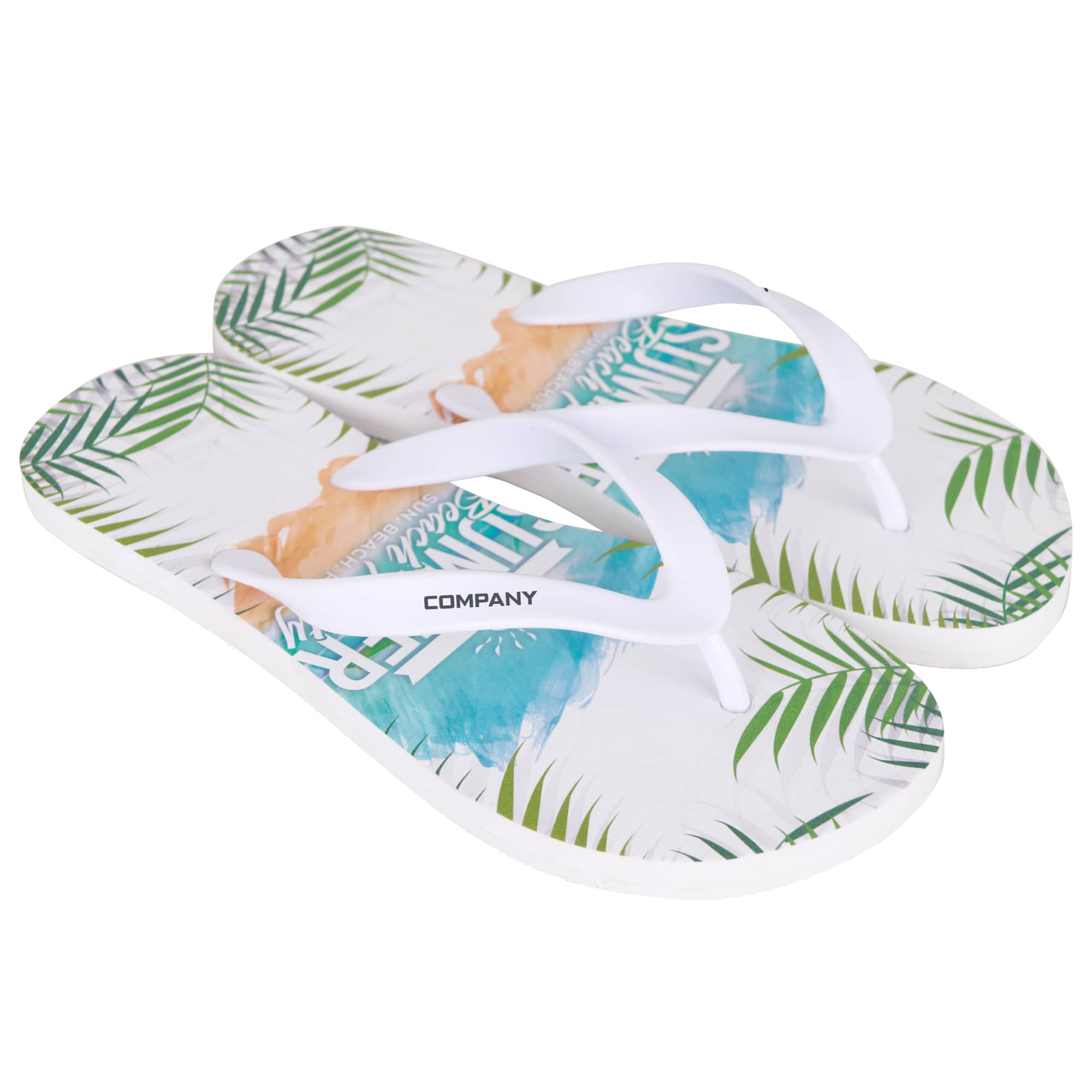 EVA Talking Footprint Thongs - PCH205 Image