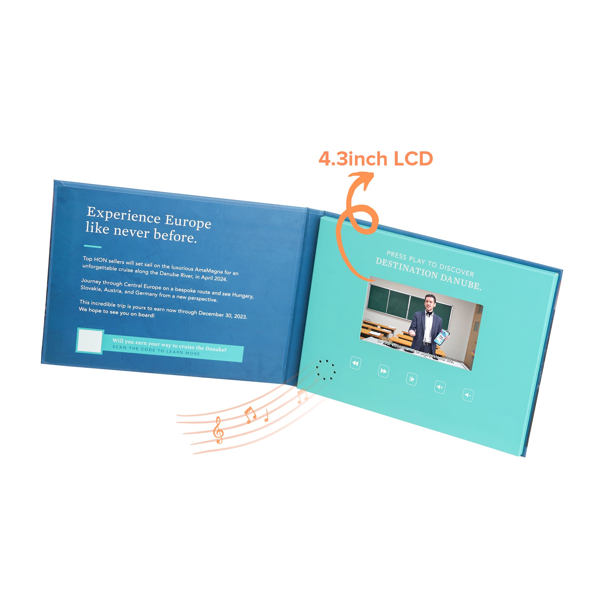 4.3inch LCD Video  Brochure