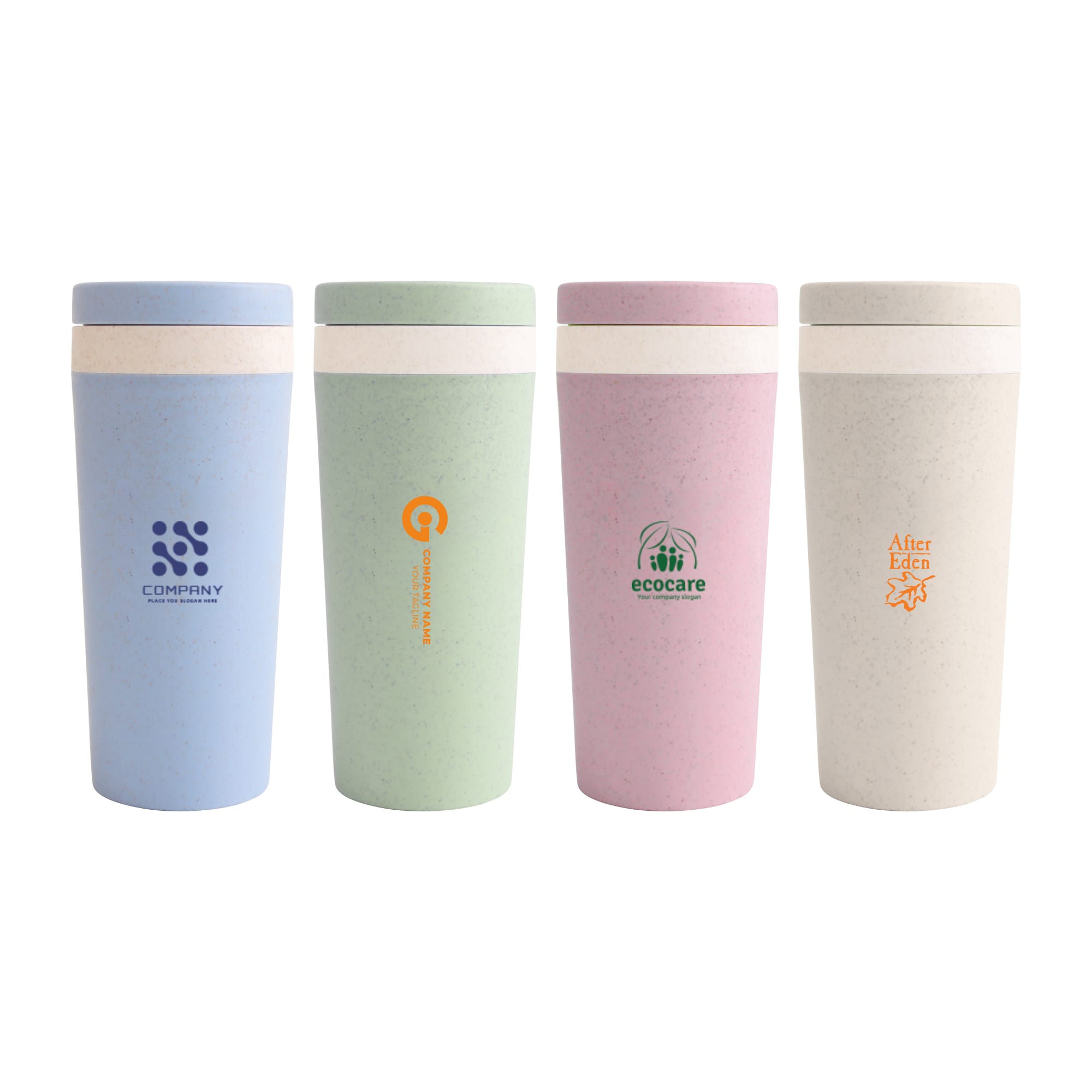 300ml Wheat Fibre Cup with String