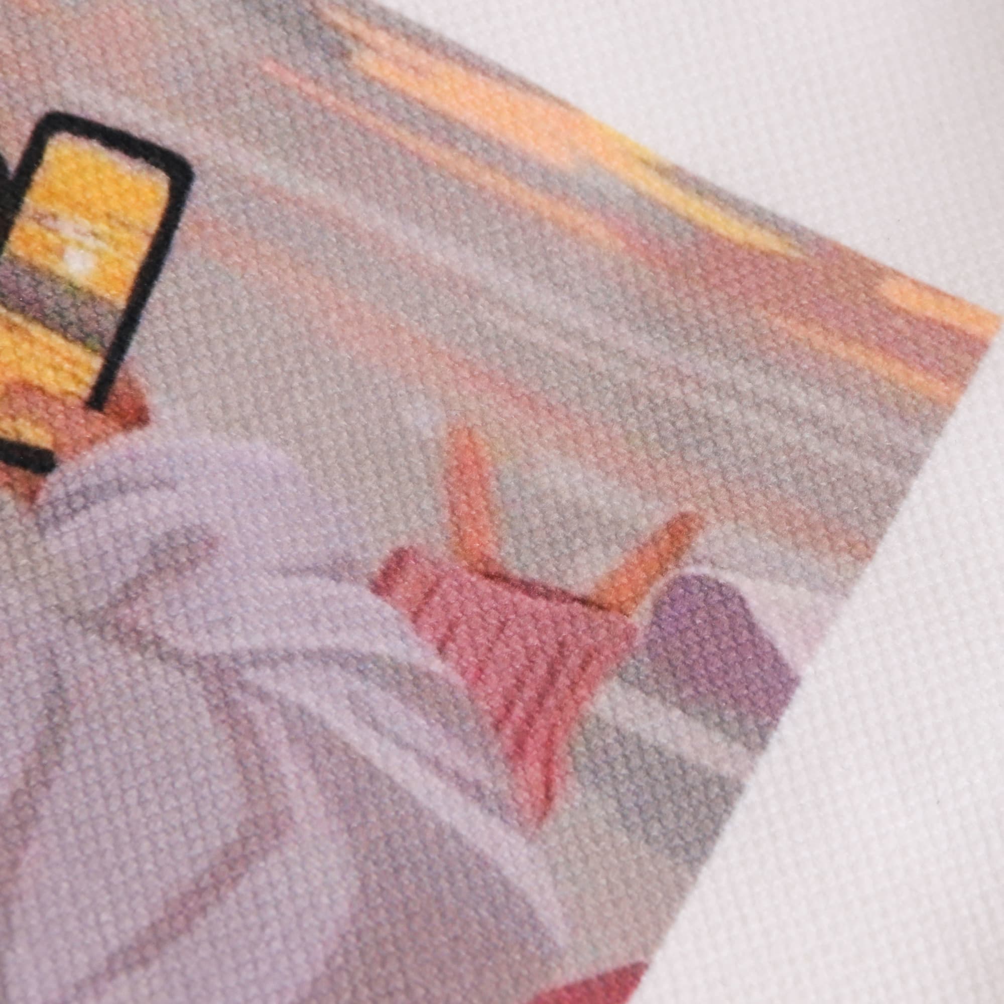 Velvet Tote Bag-Full colour both side - PCBC152 Image 