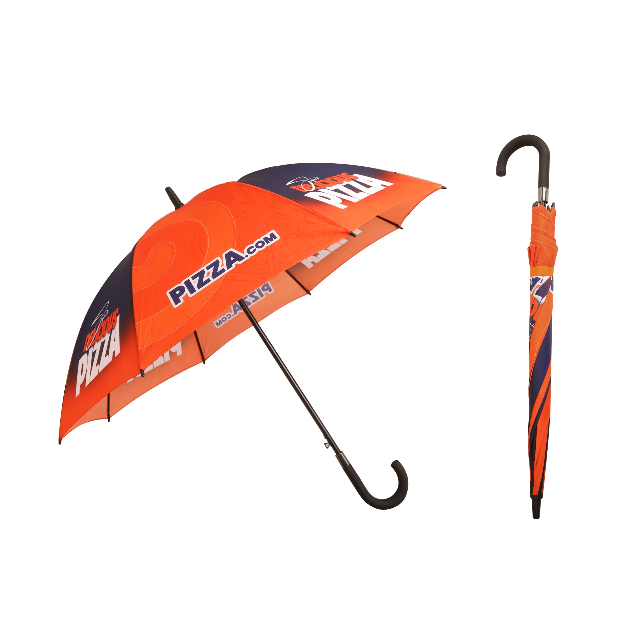 Classic Eight-Panel Digital Print Umbrella - 23 Inch