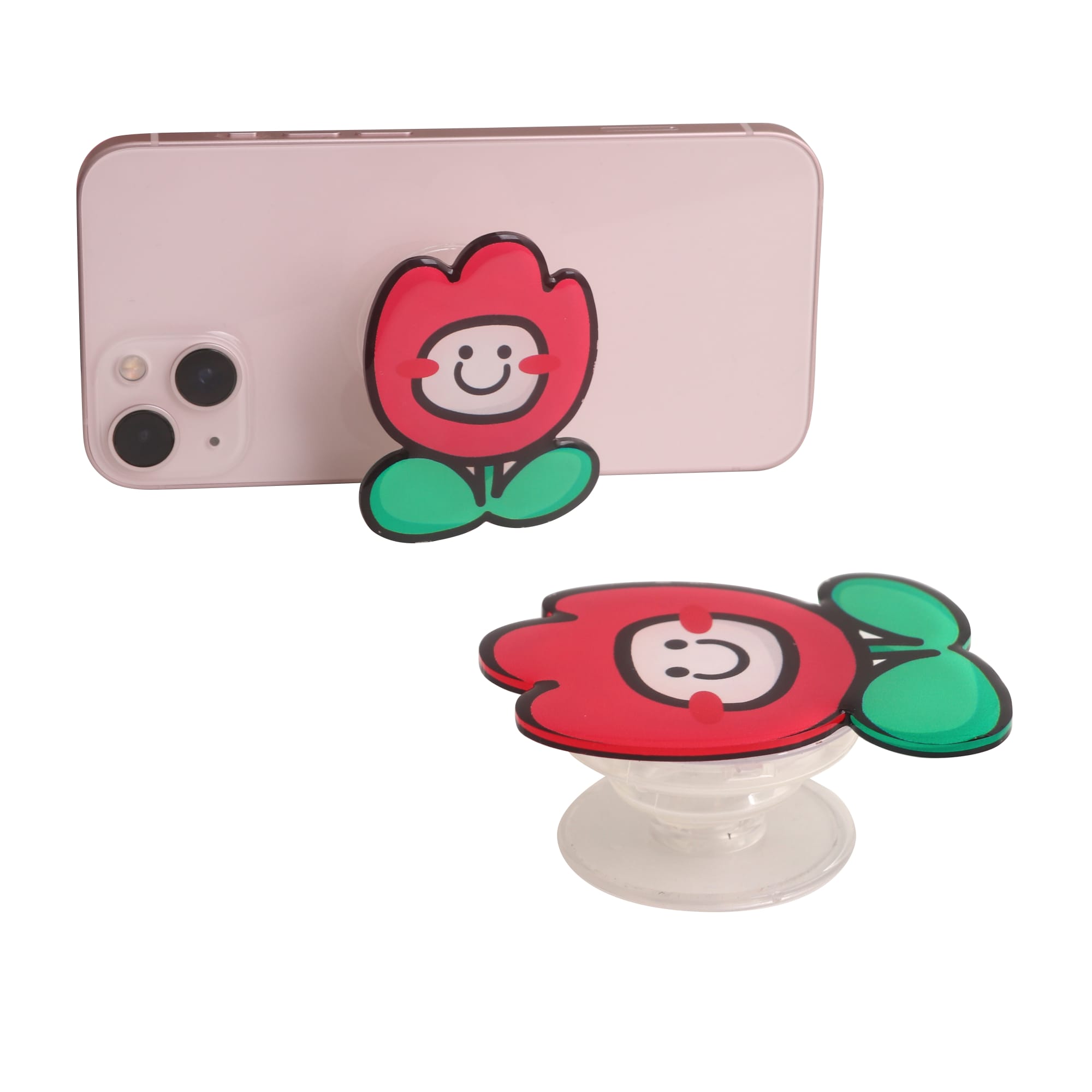 Custom Shaped Acrylic Phone Pop Holder - PCT320 Image