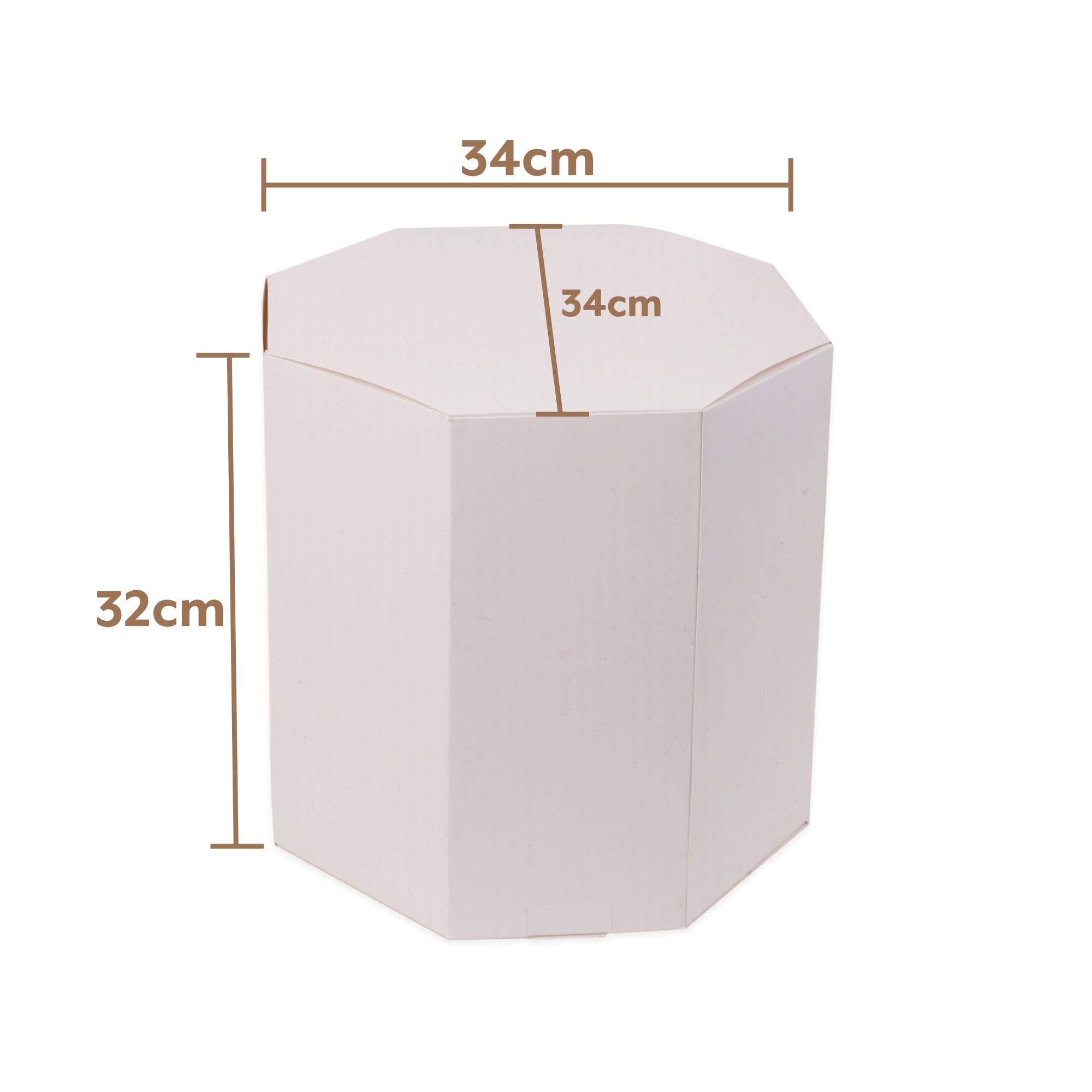 Octagonal Hat Box - PCPB515 Image 