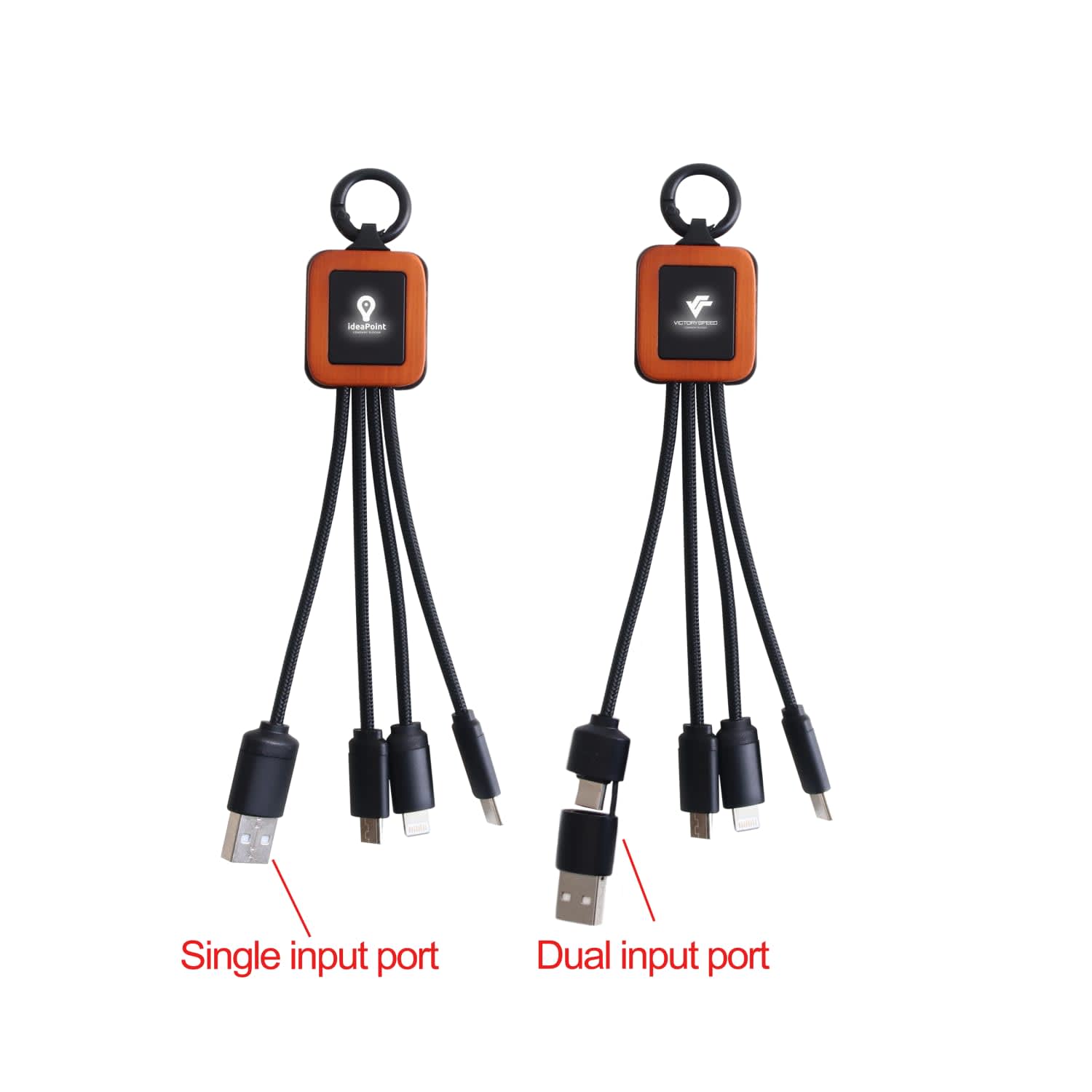 Light Up Charging Cable - Square Shape - PCBA116 Image
