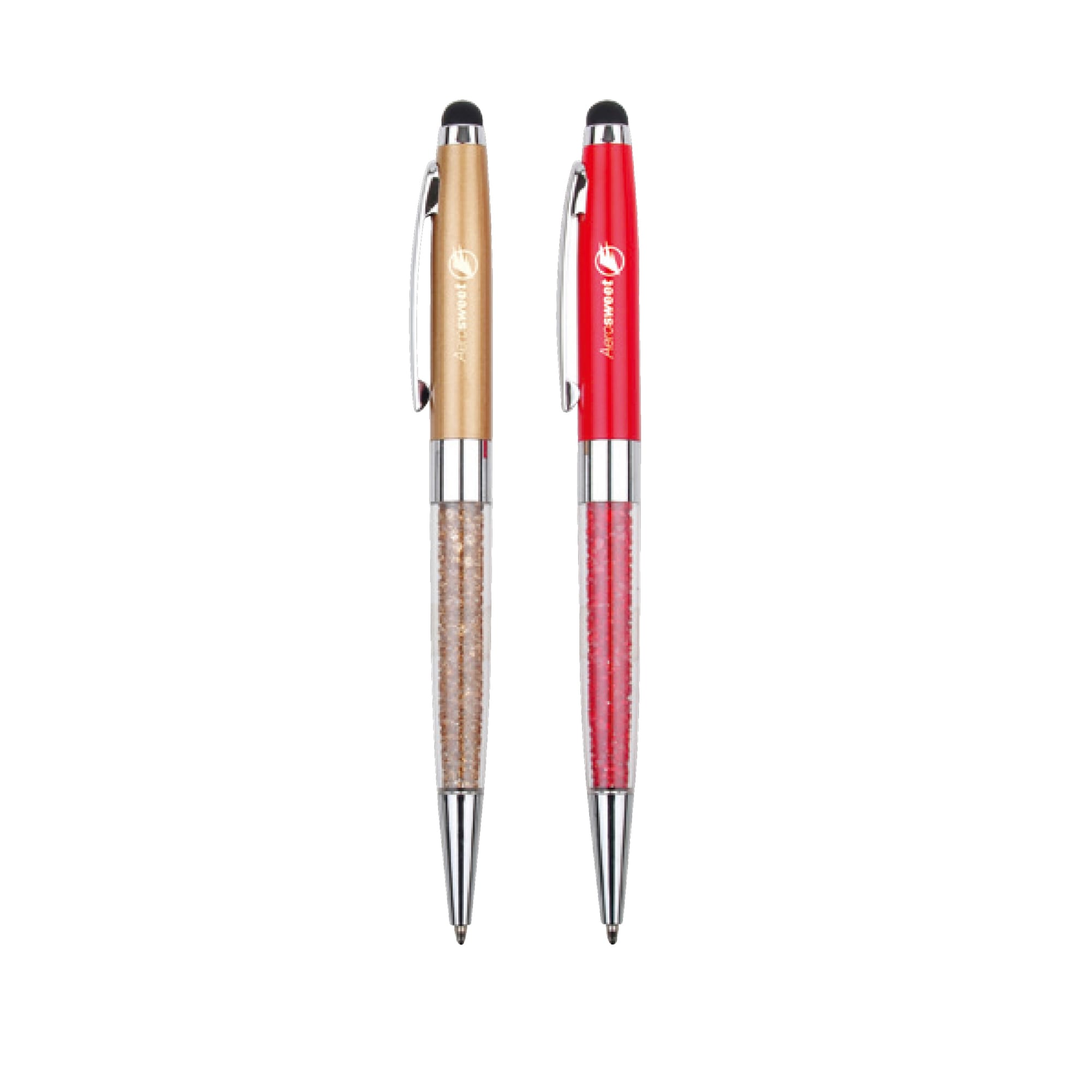 2 in 1 Crystal Stylus Pen - PCS138 Image 